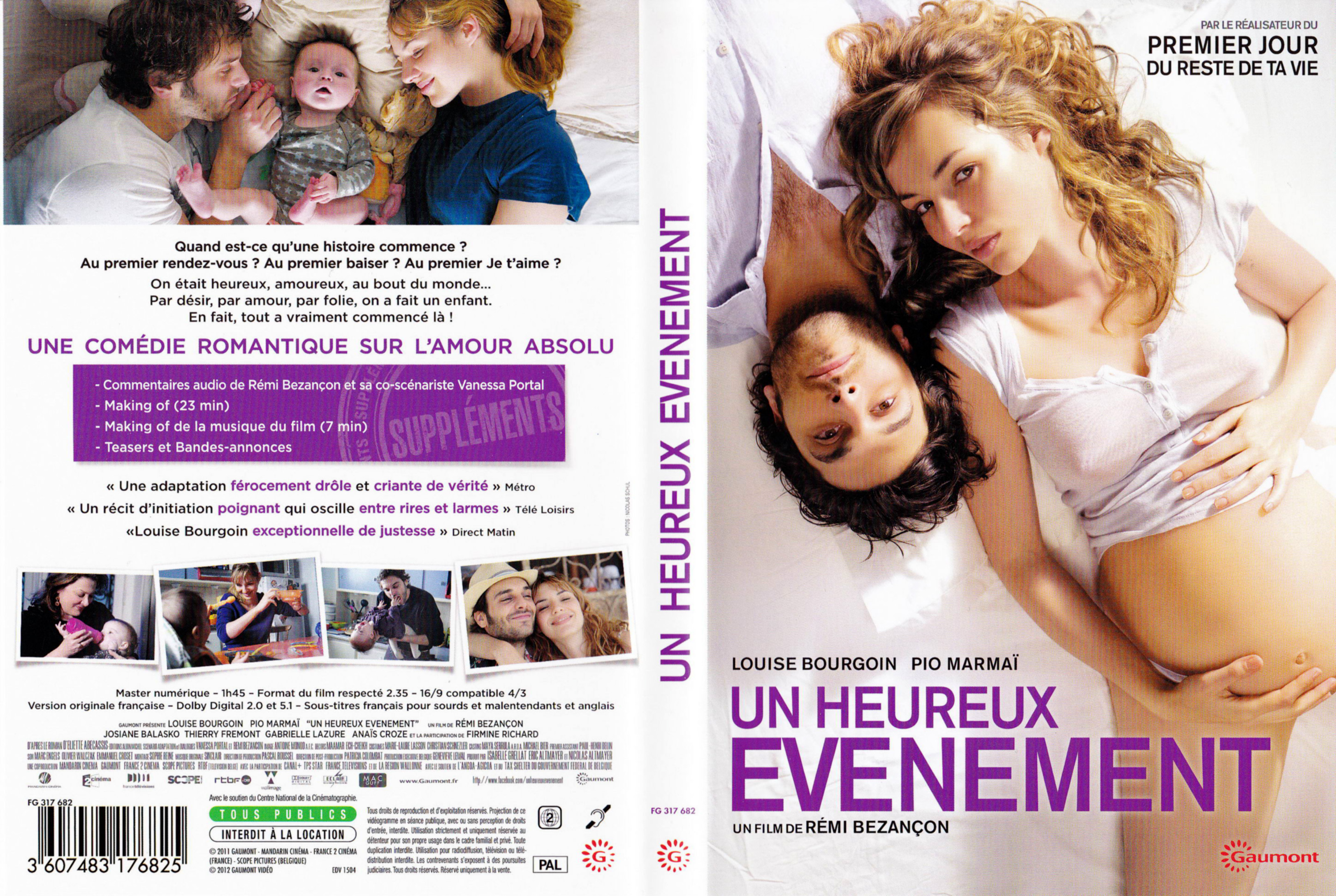 Jaquette DVD Un heureux vnement