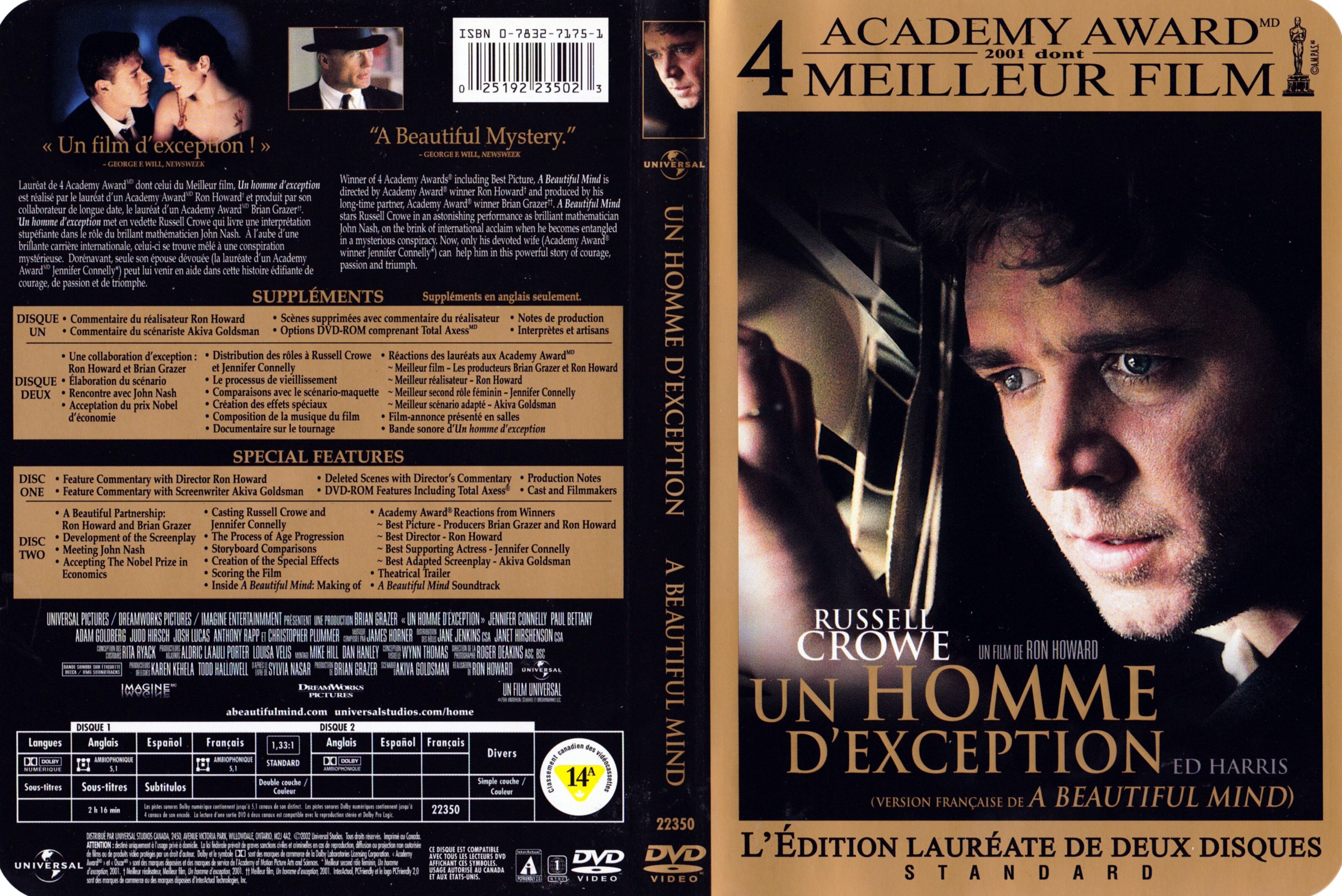 Jaquette DVD Un homme d