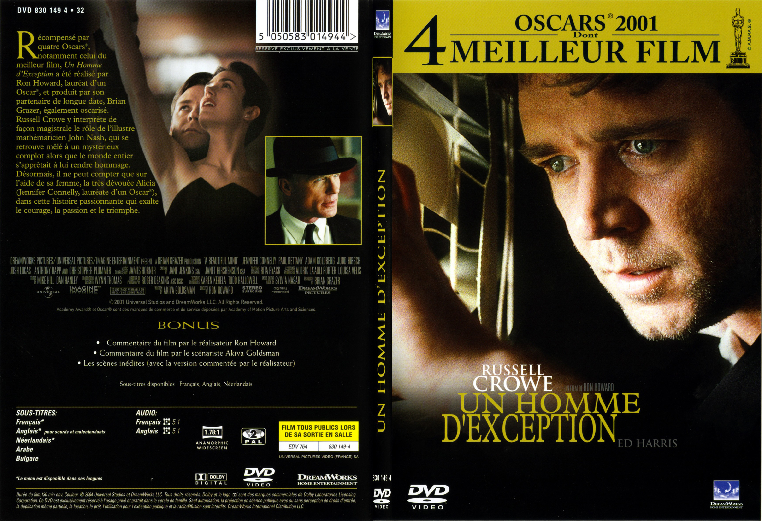 Jaquette DVD Un homme d