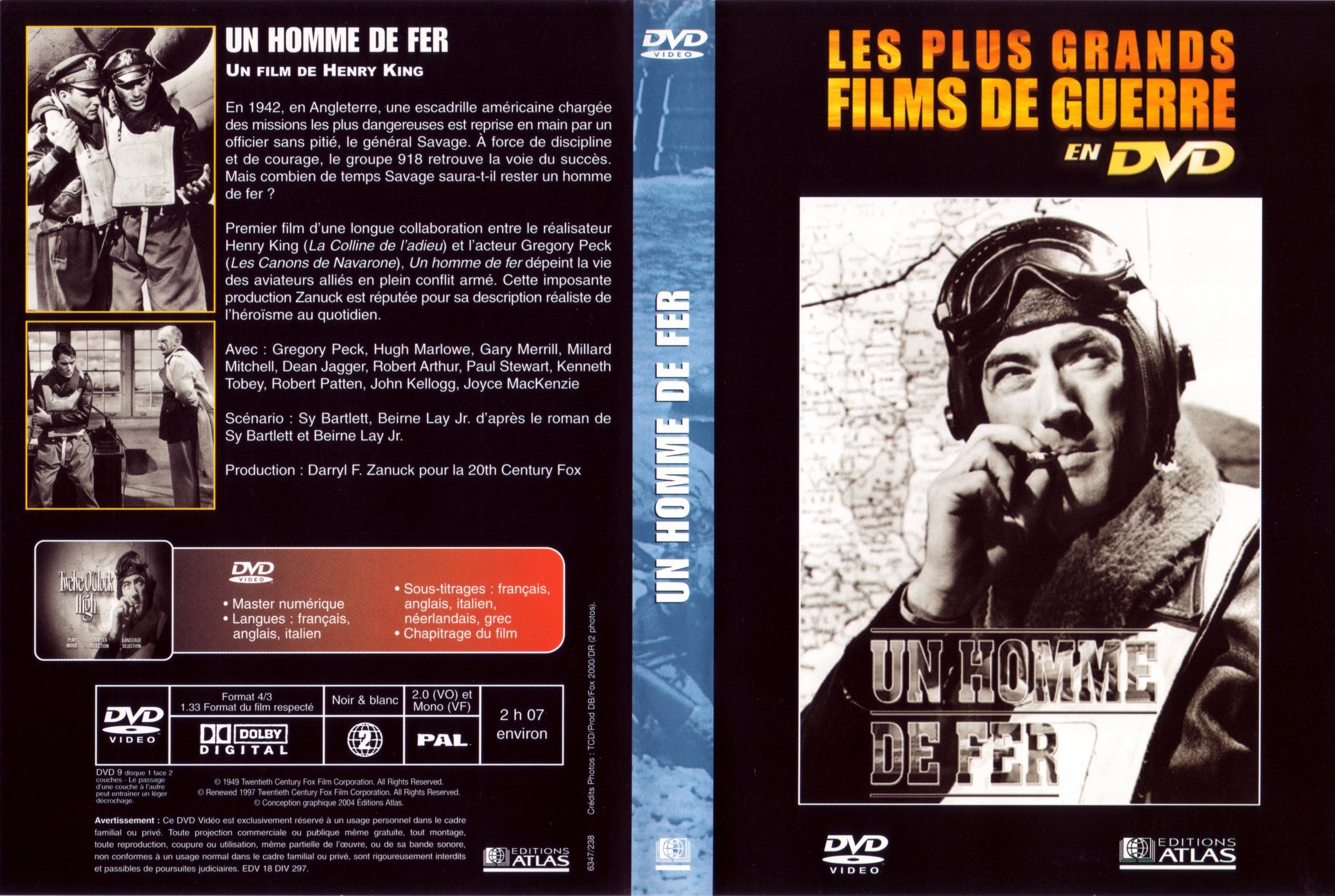 Jaquette DVD Un homme de fer