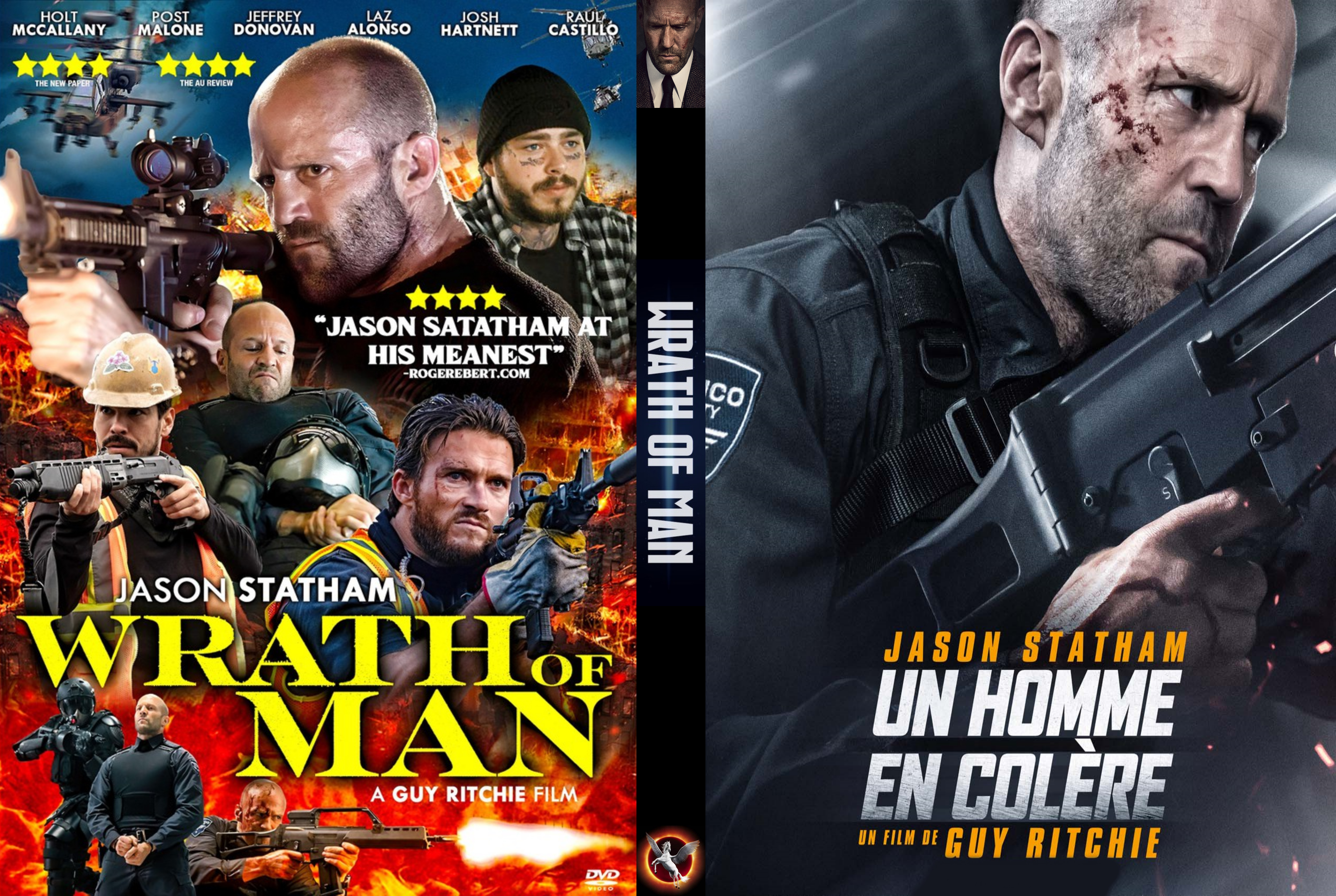 Jaquette DVD Un homme en colre custom