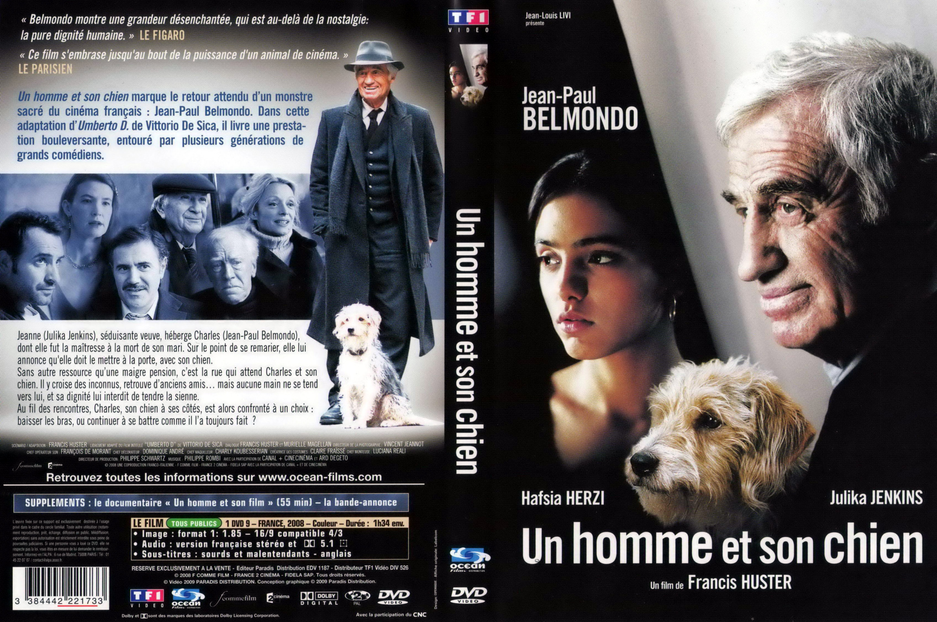 Jaquette DVD Un homme et son chien