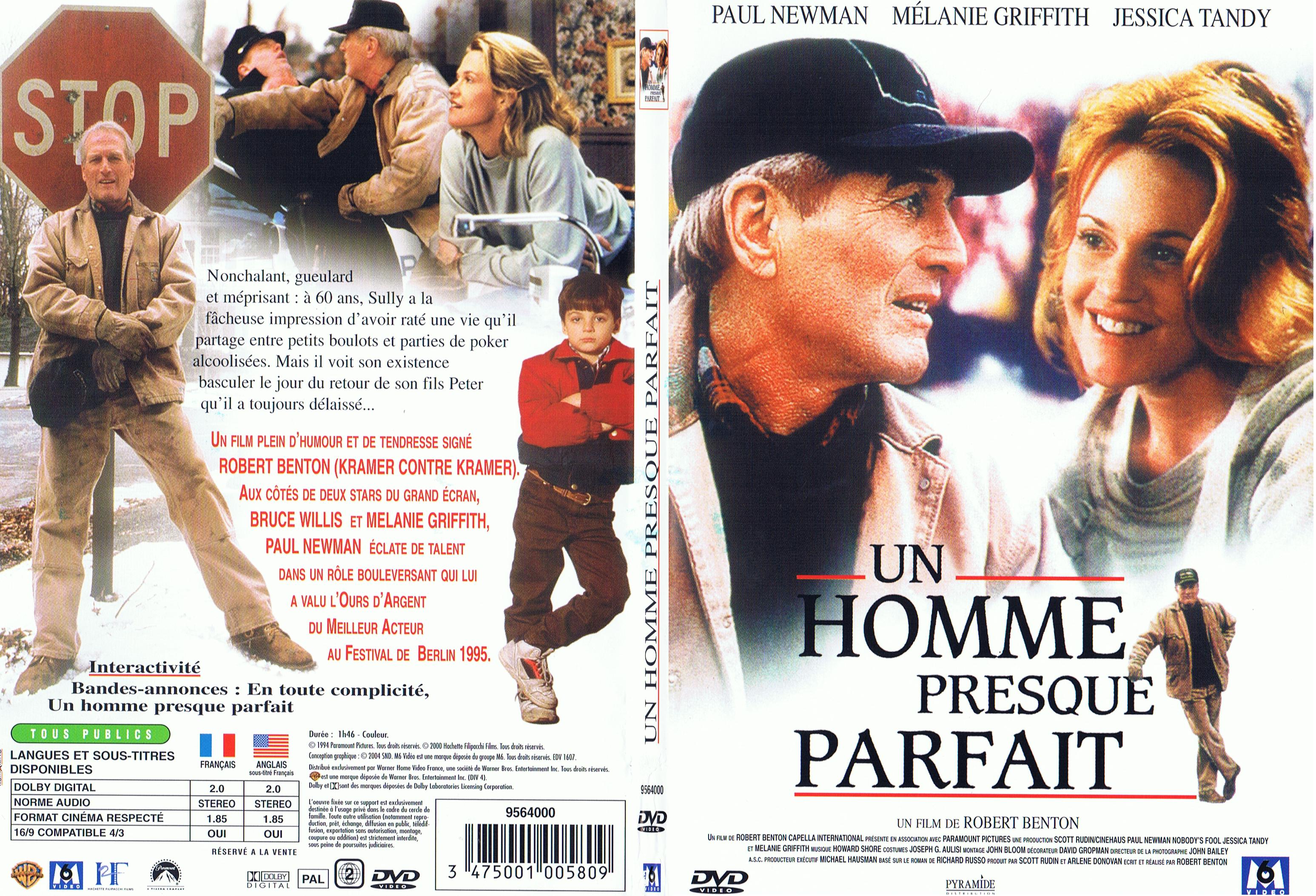 Jaquette DVD Un homme presque parfait - SLIM