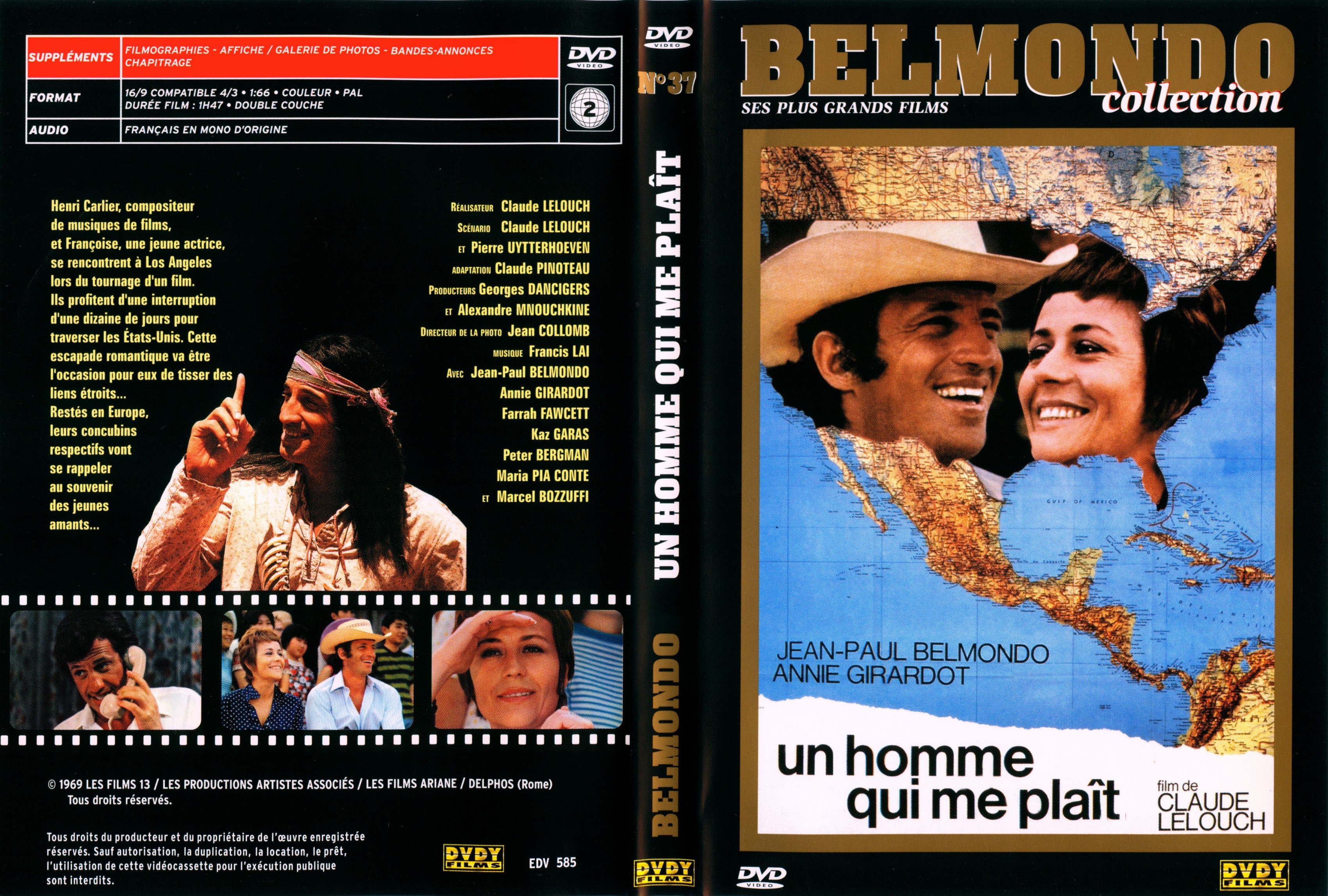 Jaquette DVD Un homme qui me plait