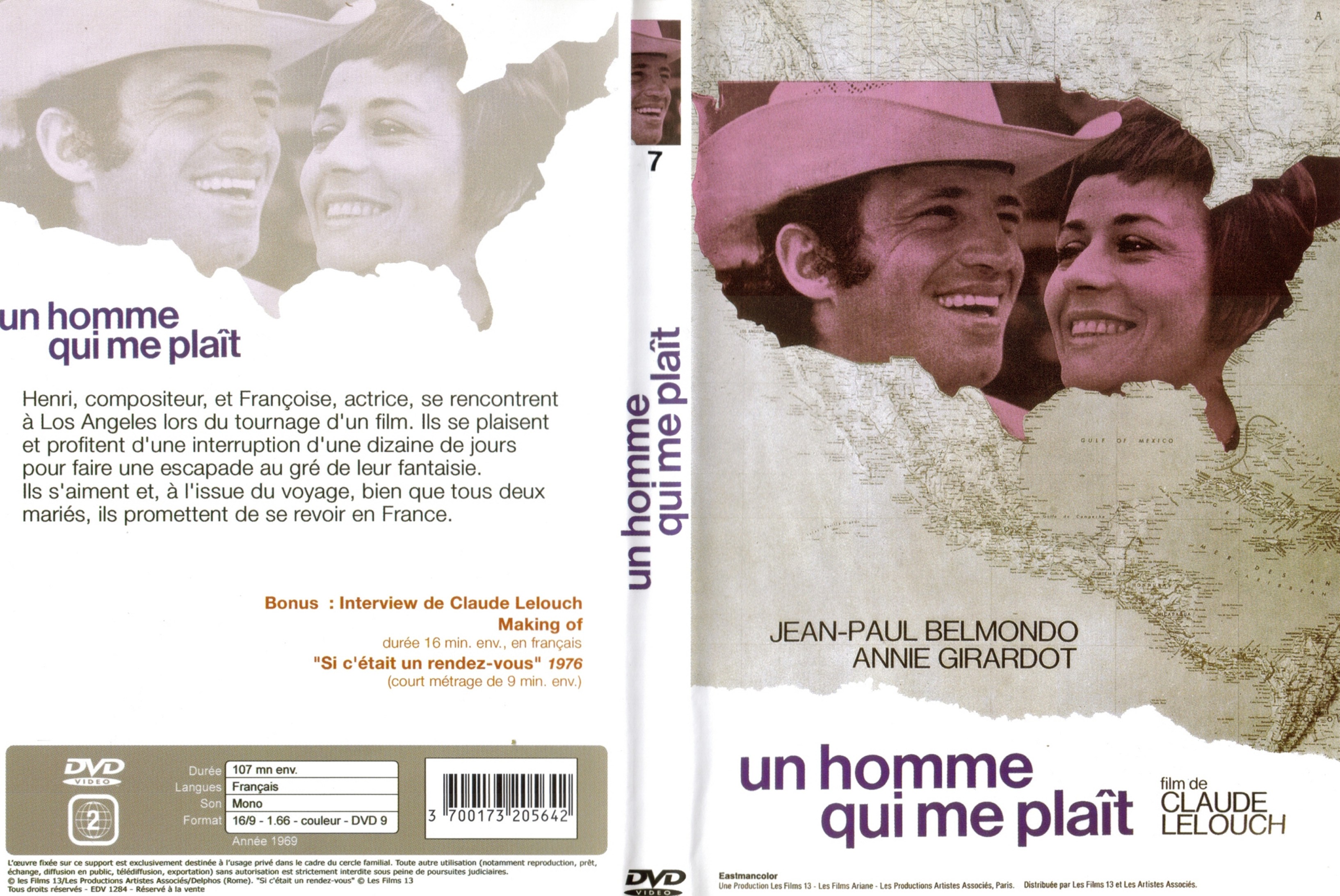 Jaquette DVD Un homme qui me plait v2