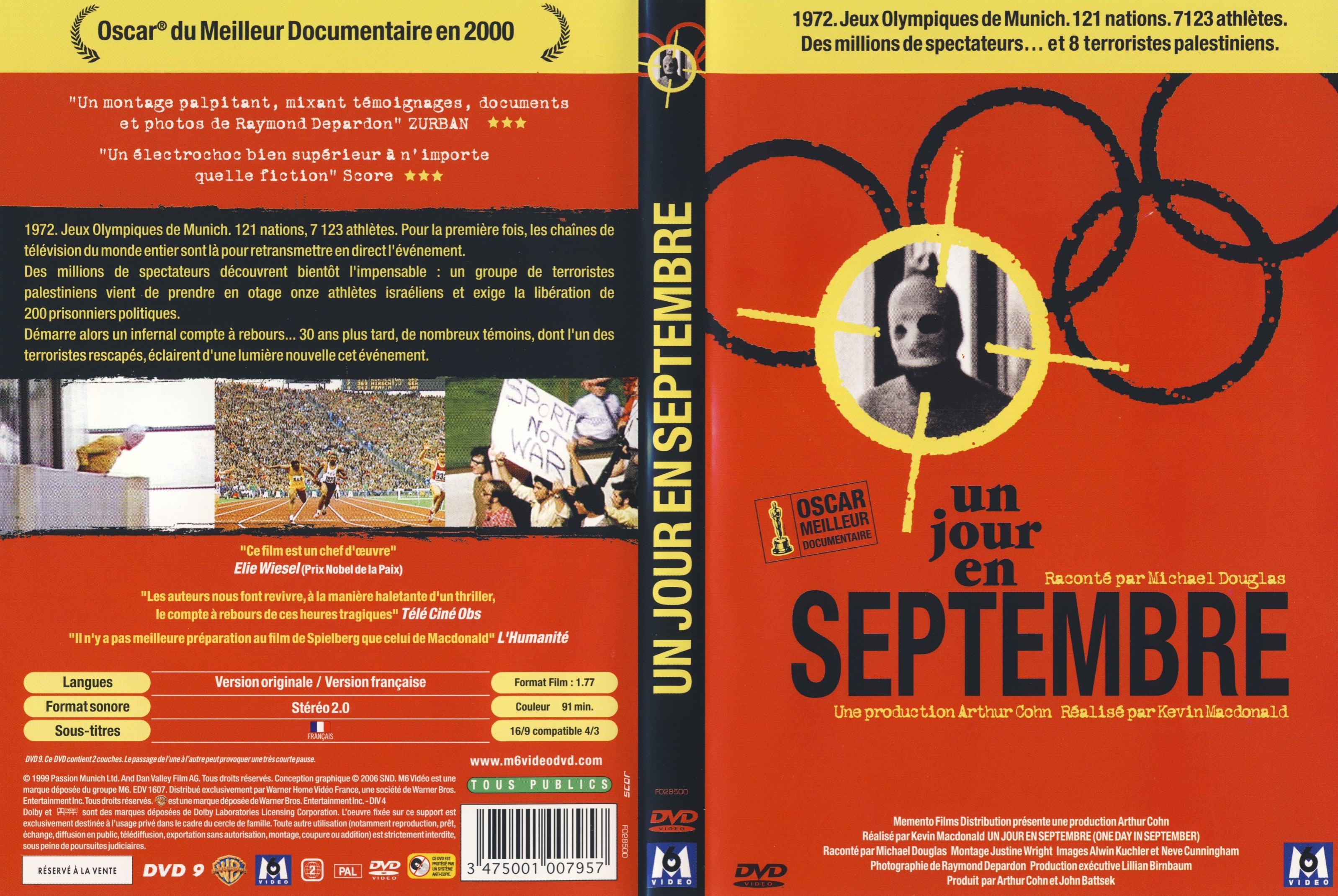 Jaquette DVD Un jour en septembre