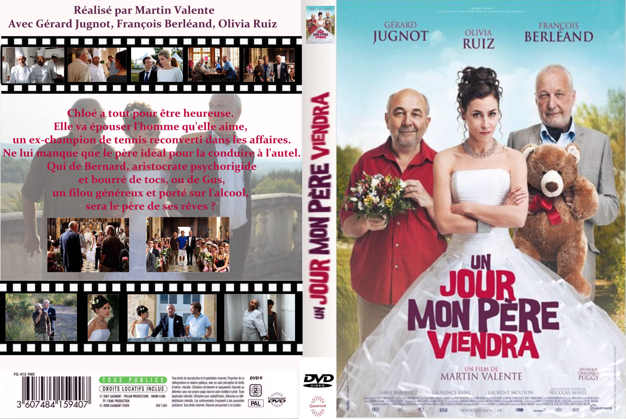 Jaquette DVD Un jour mon pre viendra custom v2