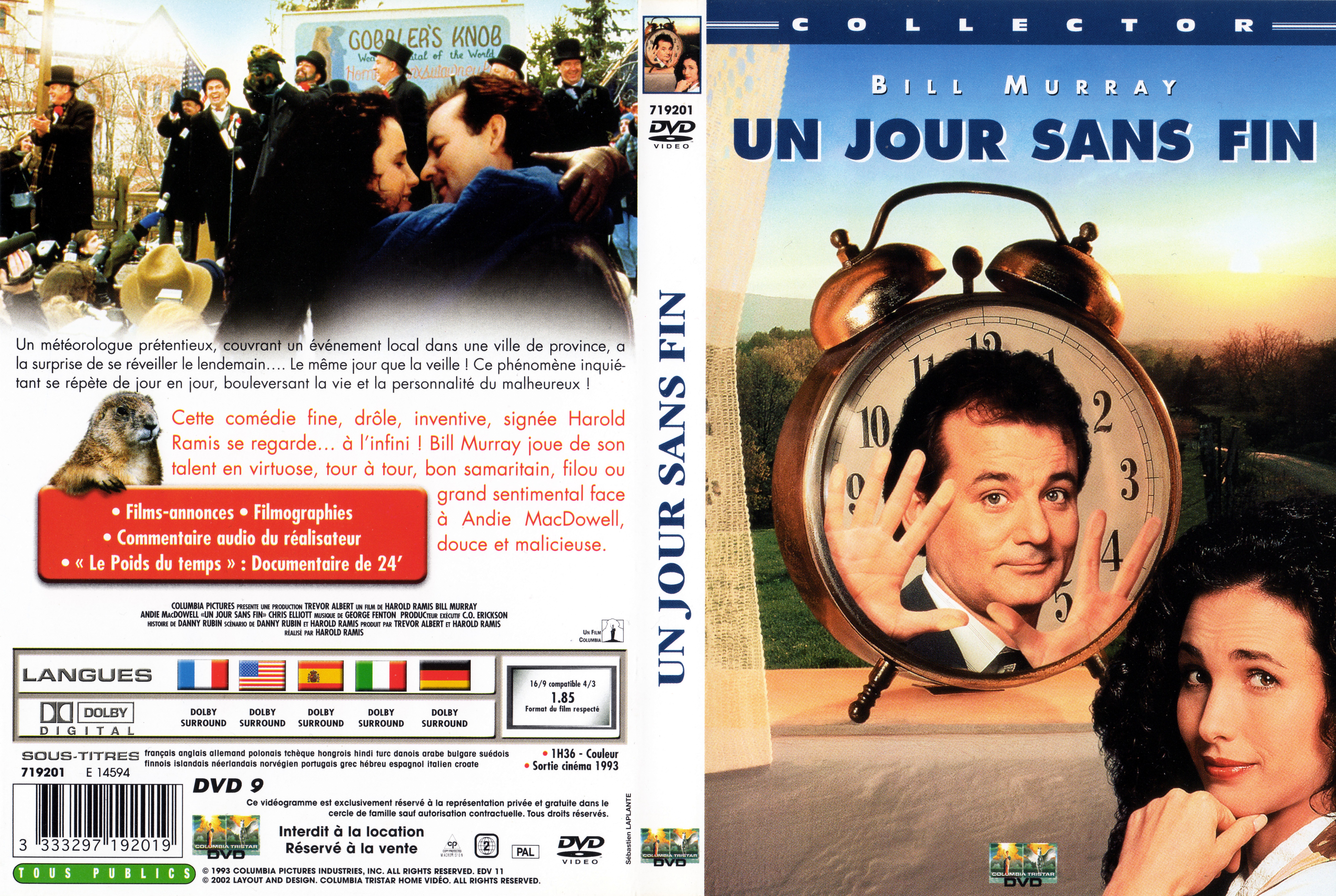 Jaquette DVD Un jour sans fin