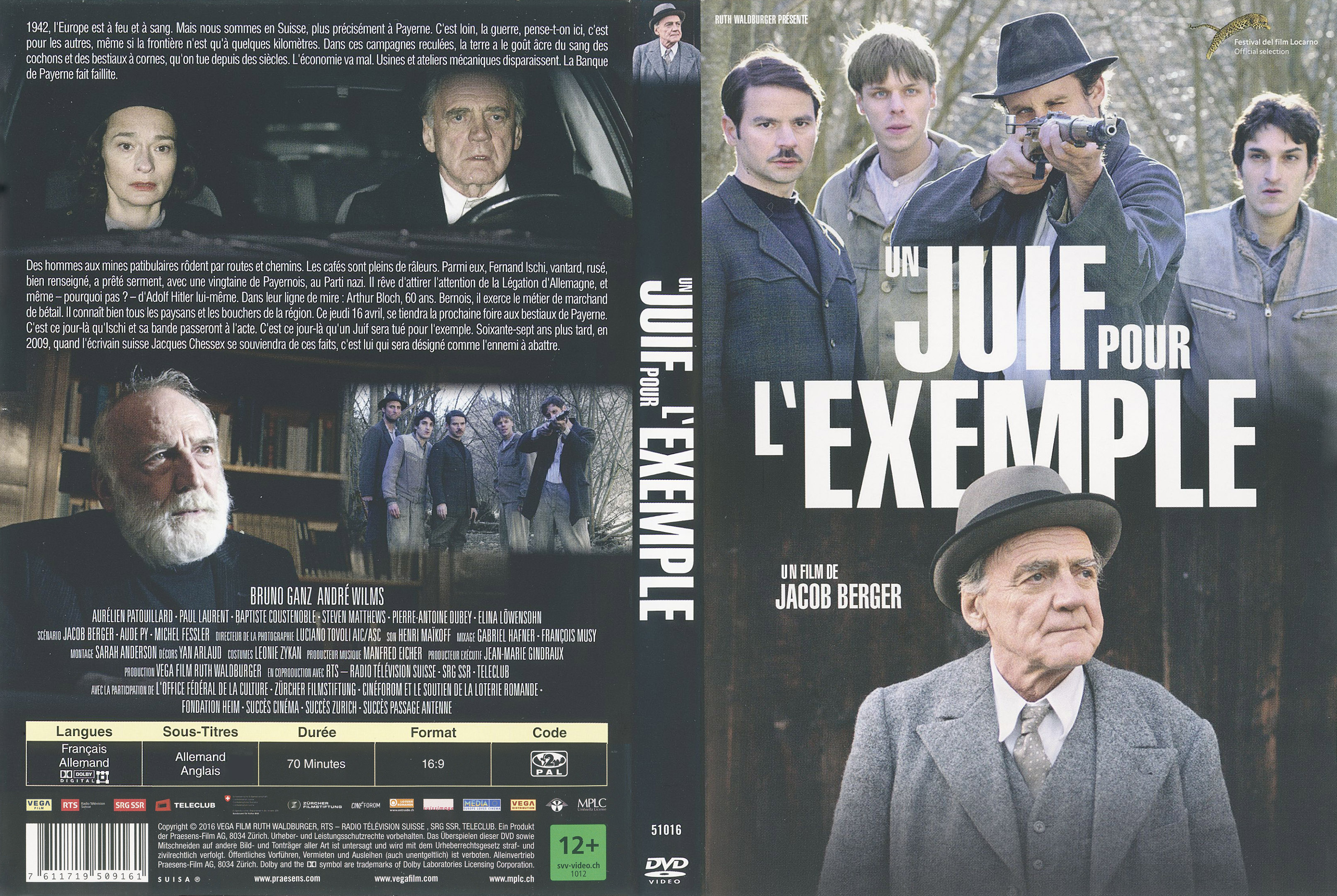 Jaquette DVD Un juif pour l