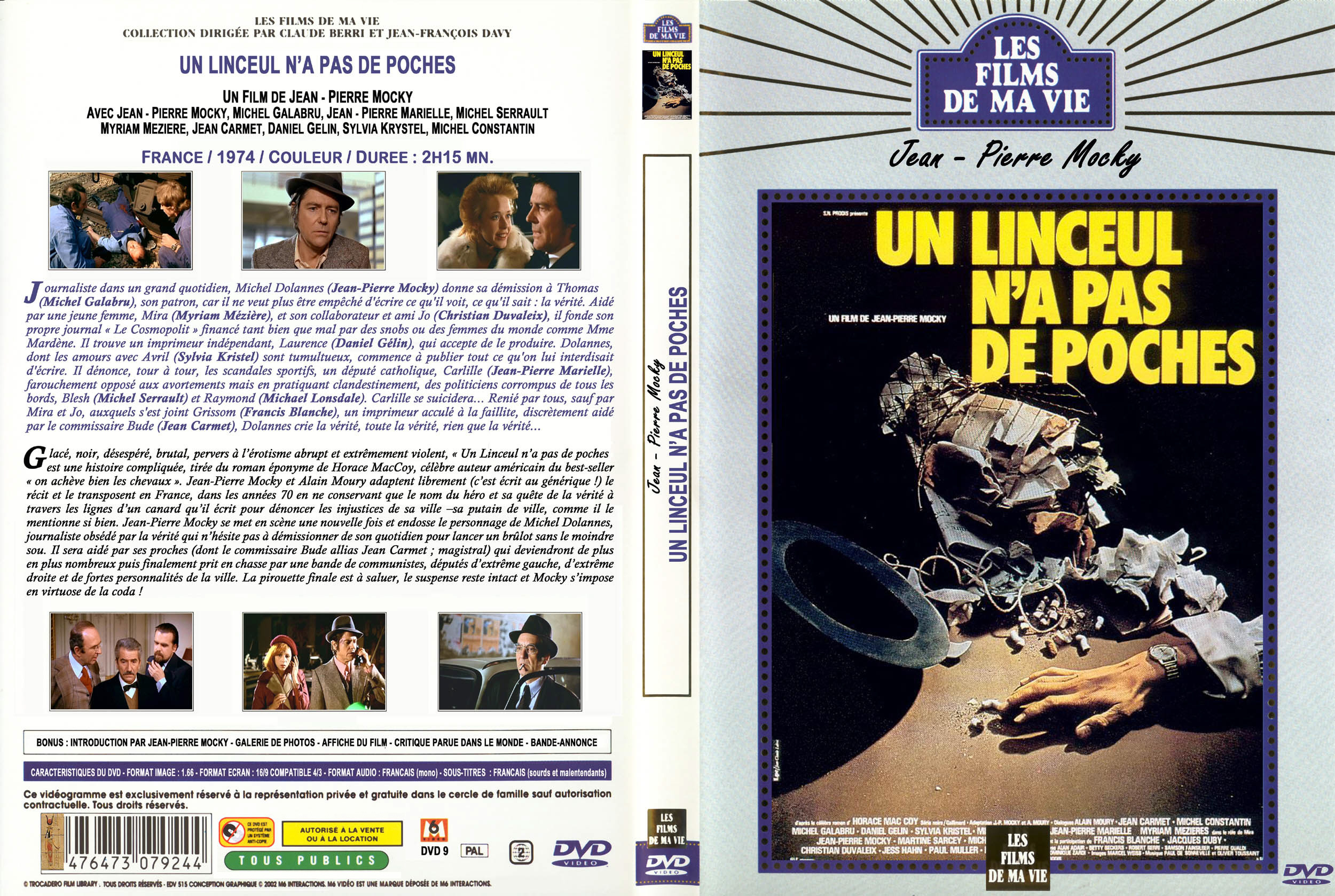 Jaquette DVD Un linceul n