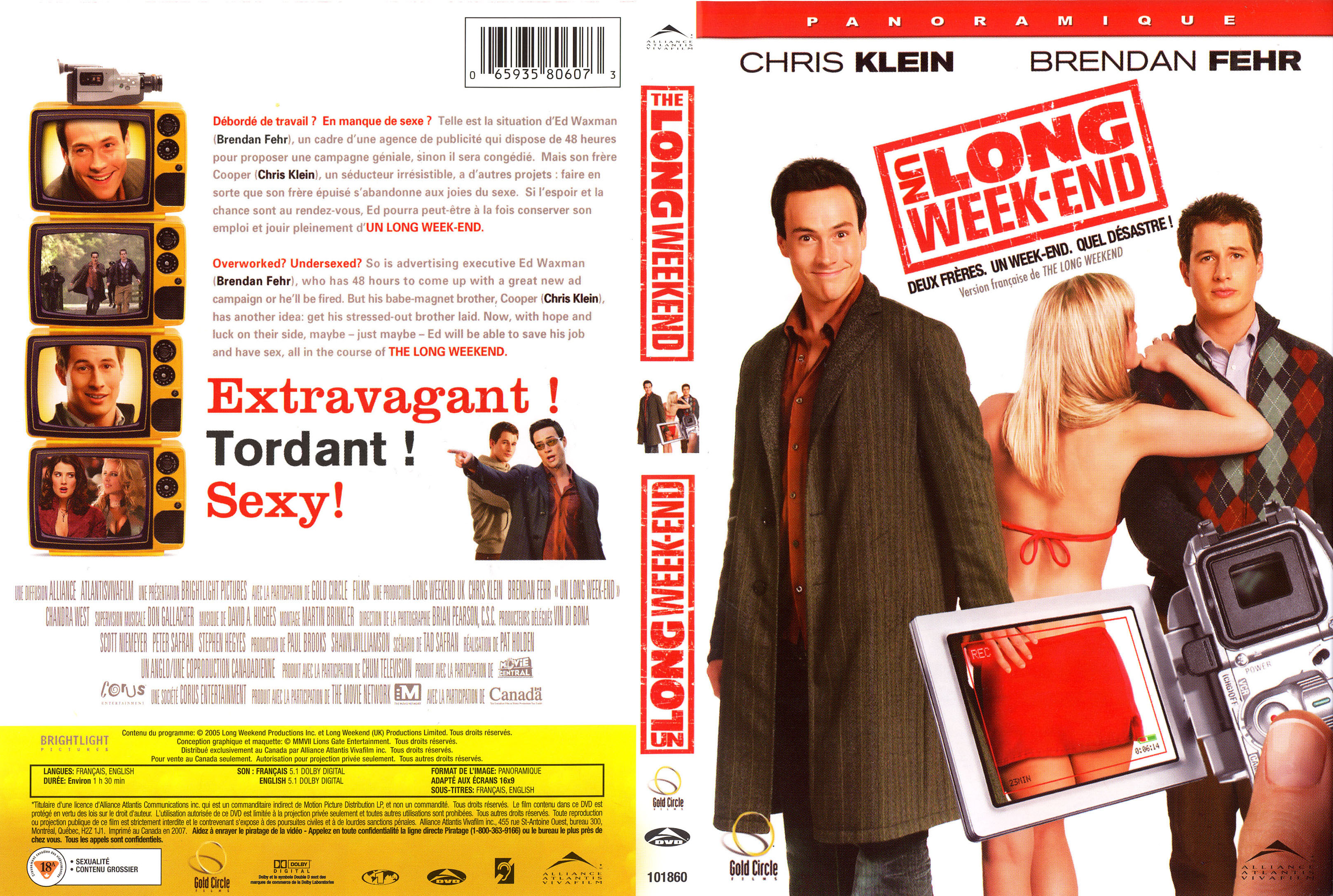 Jaquette DVD Un long Week-End