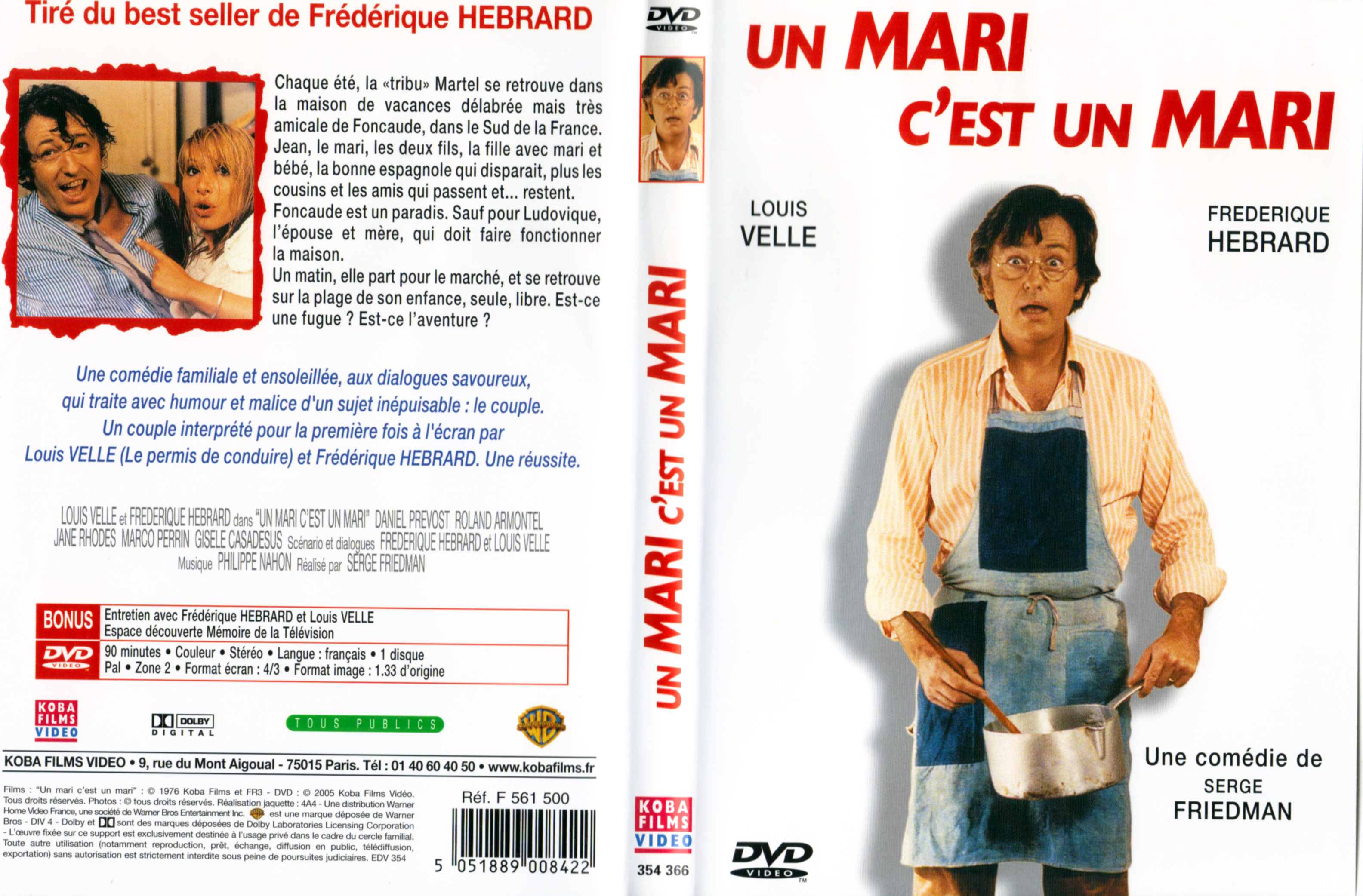 Jaquette DVD Un mari c