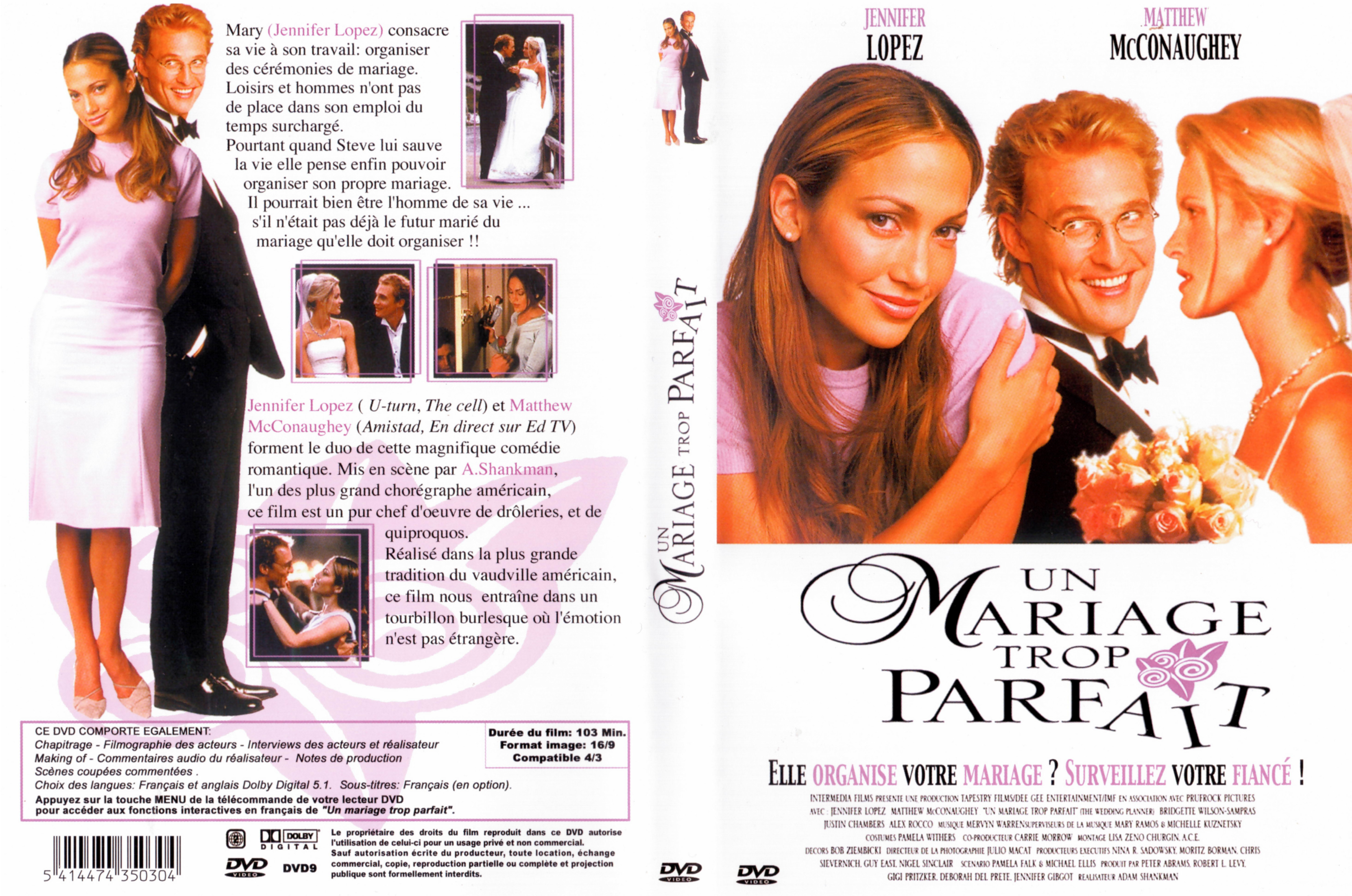 Jaquette DVD Un mariage trop parfait