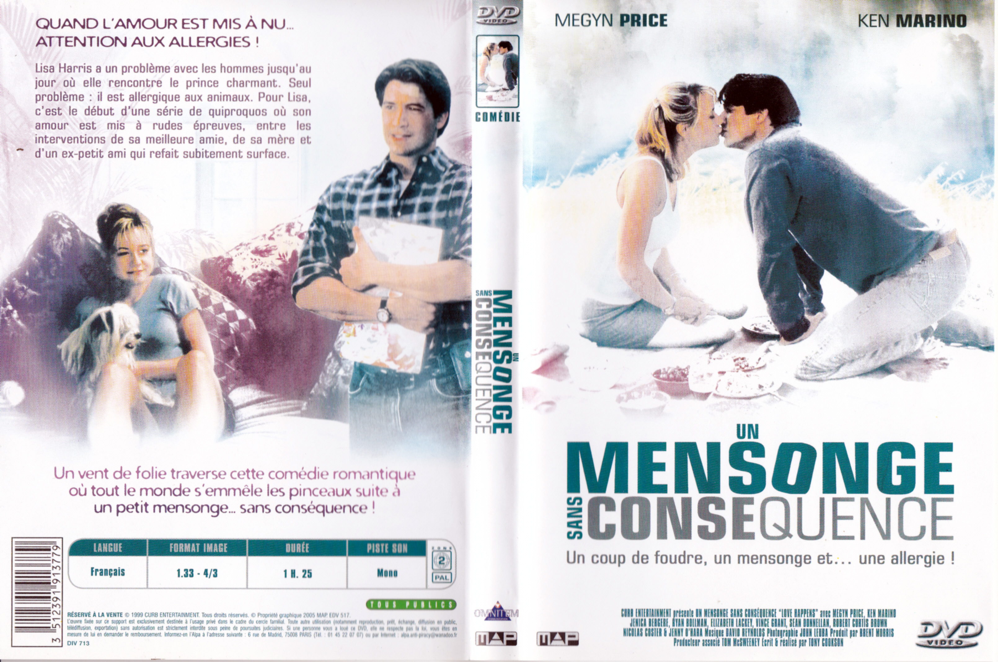 Jaquette DVD Un mensonge sans consequence