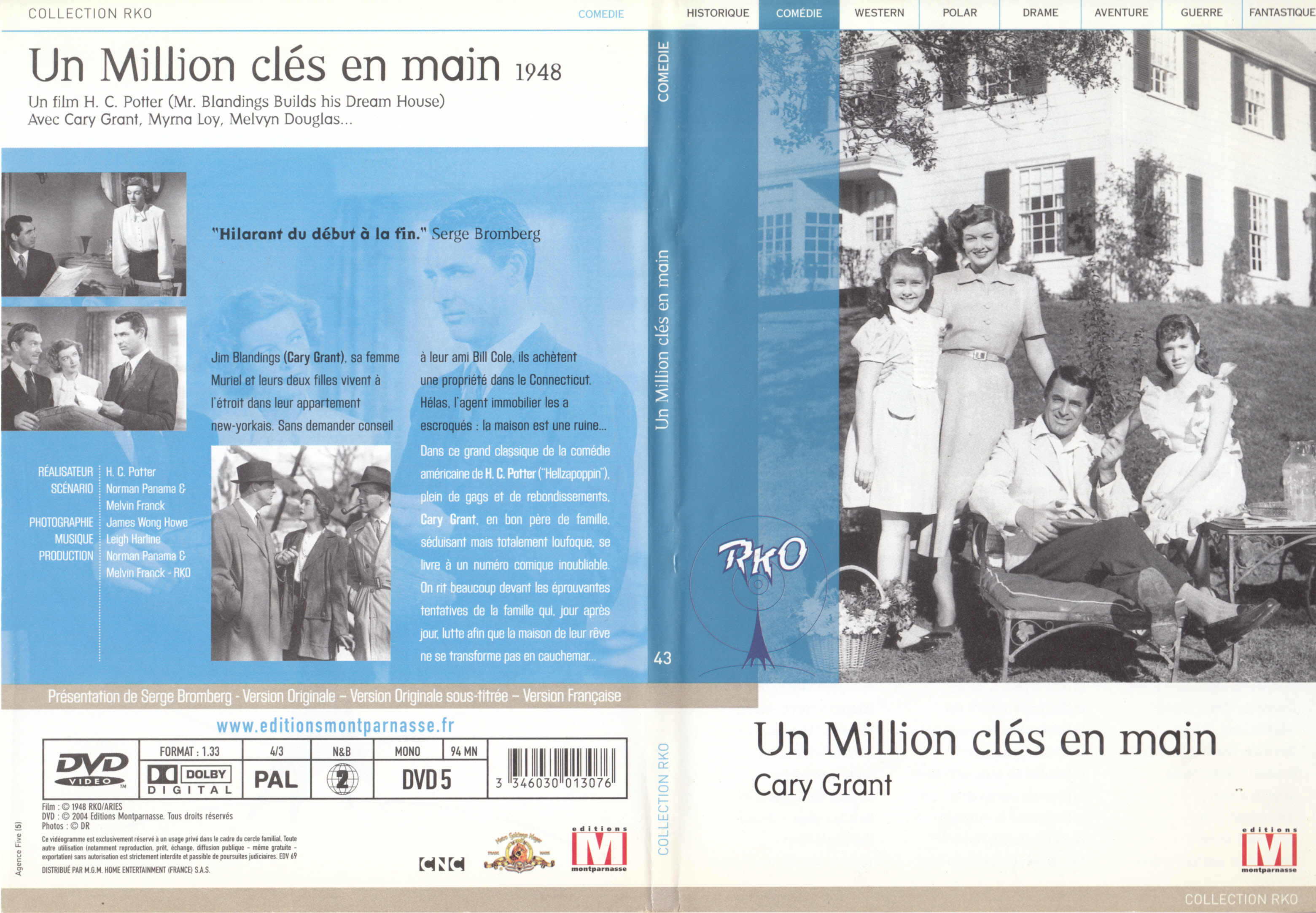 Jaquette DVD Un million cls en main