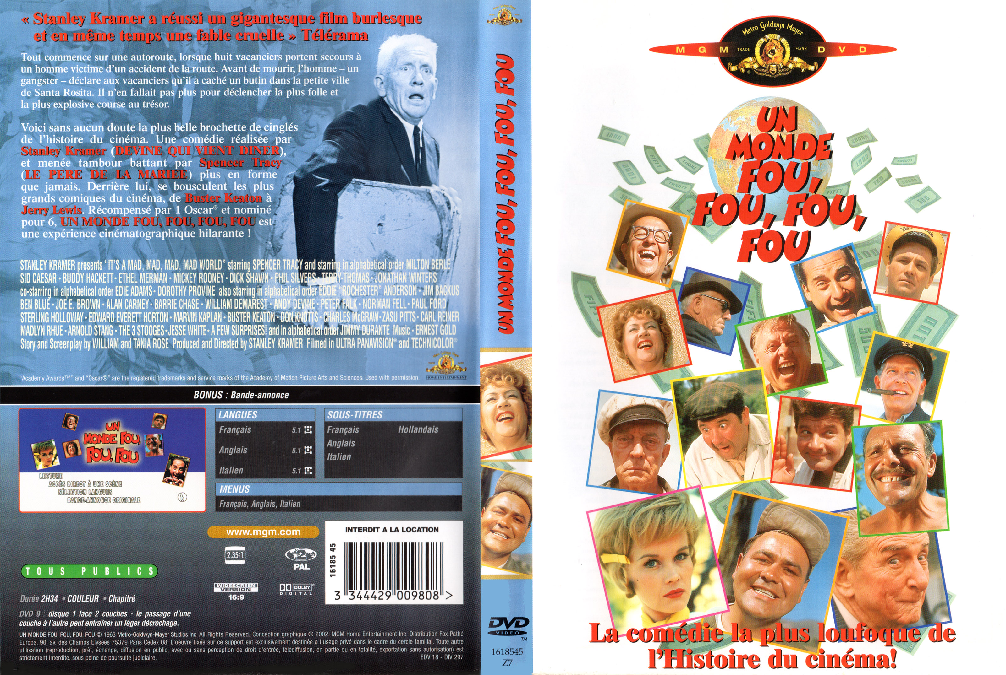 Jaquette DVD Un monde fou fou fou fou v2