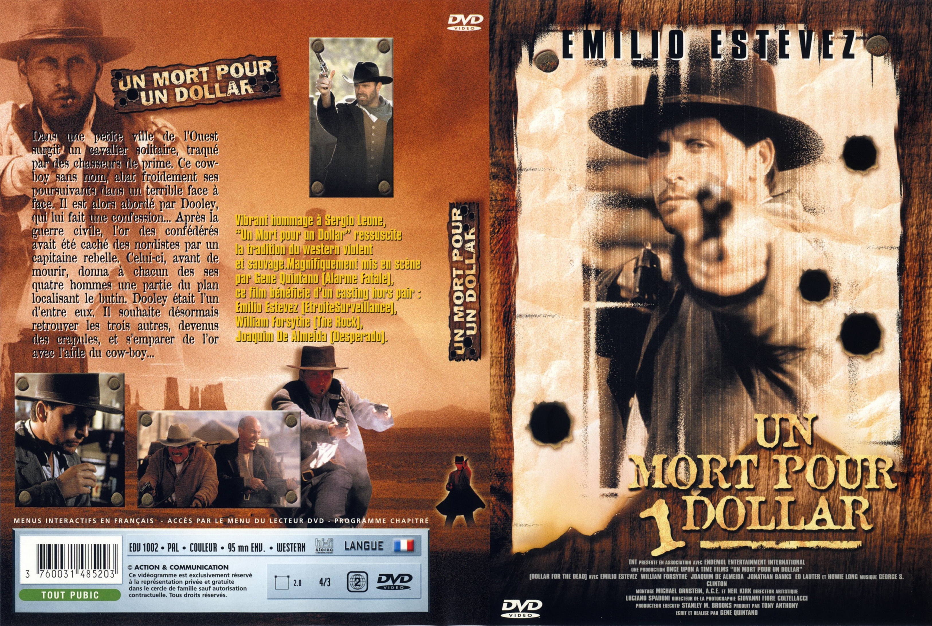 Jaquette DVD Un mort pour 1 dollar