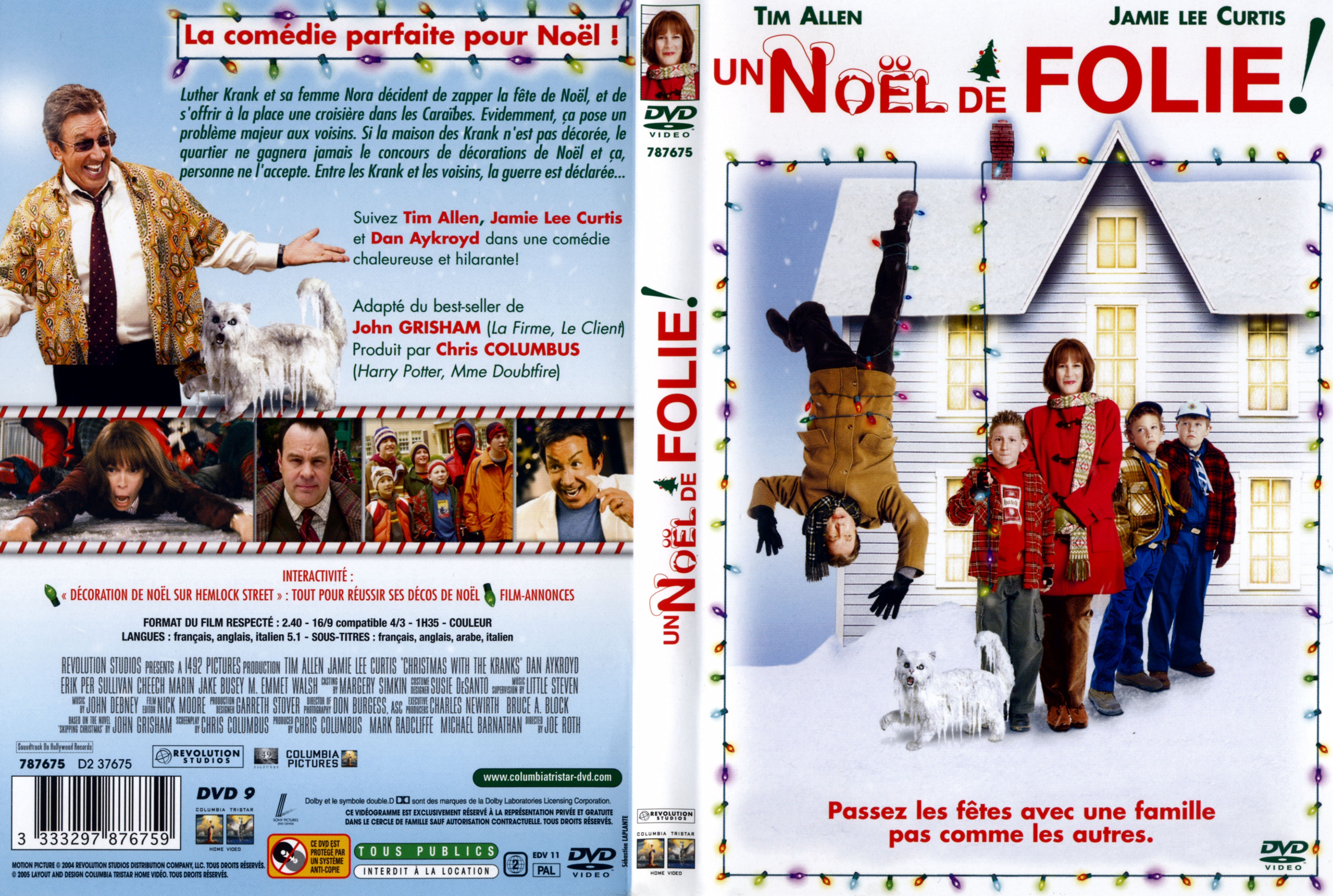 Jaquette DVD Un noel de folie v2