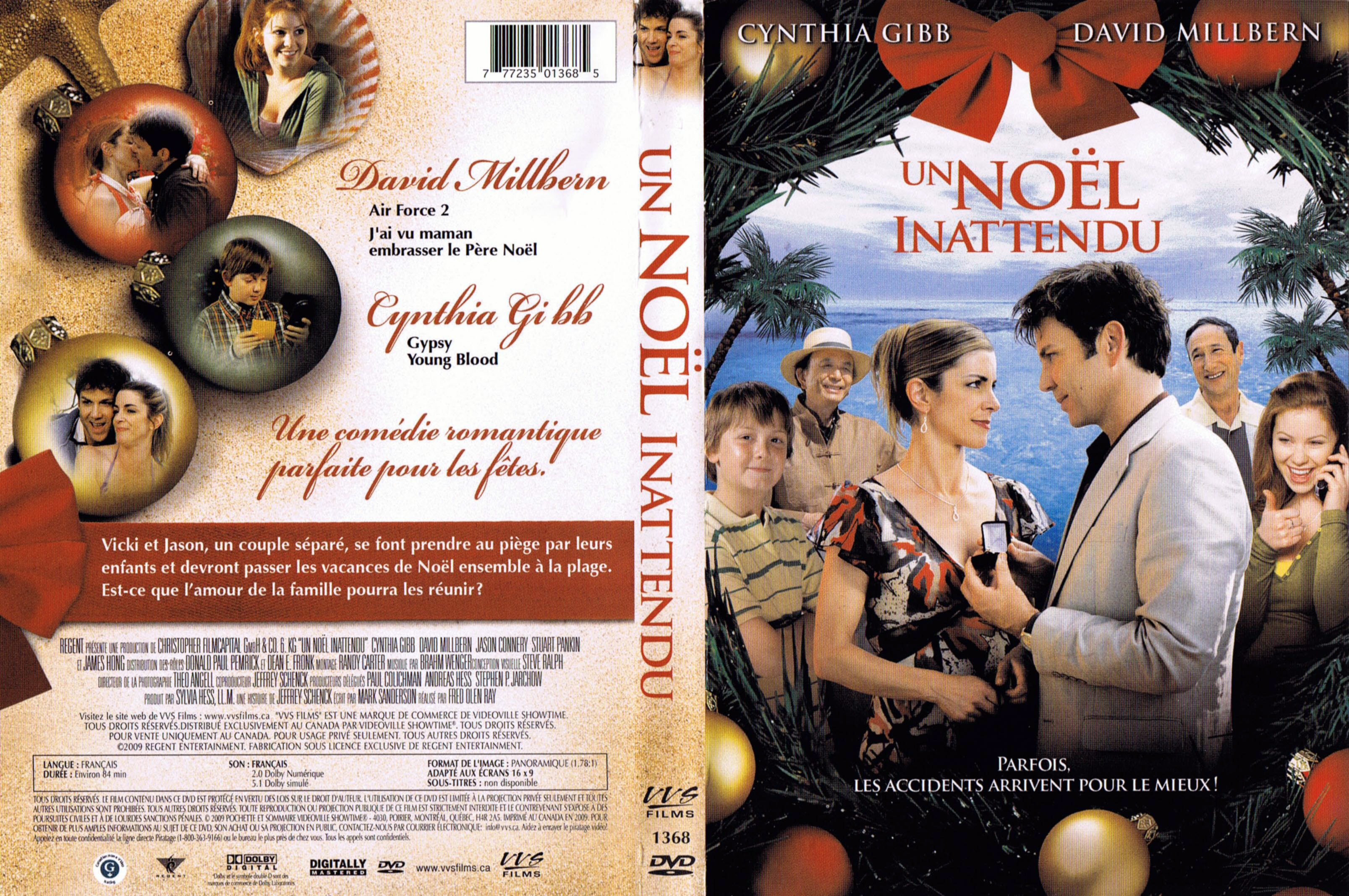 Jaquette DVD Un noel inattendu (Canadienne)