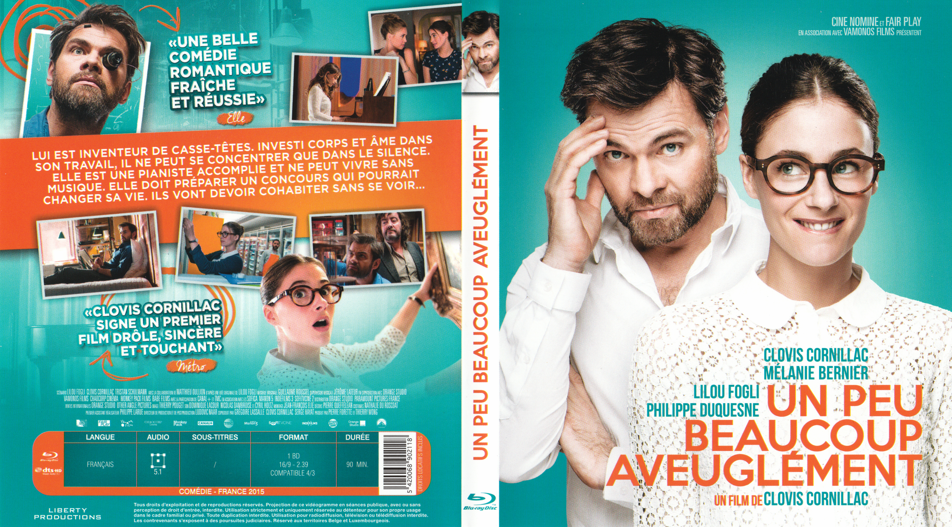 Jaquette DVD Un peu beaucoup aveuglement (BLU-RAY)