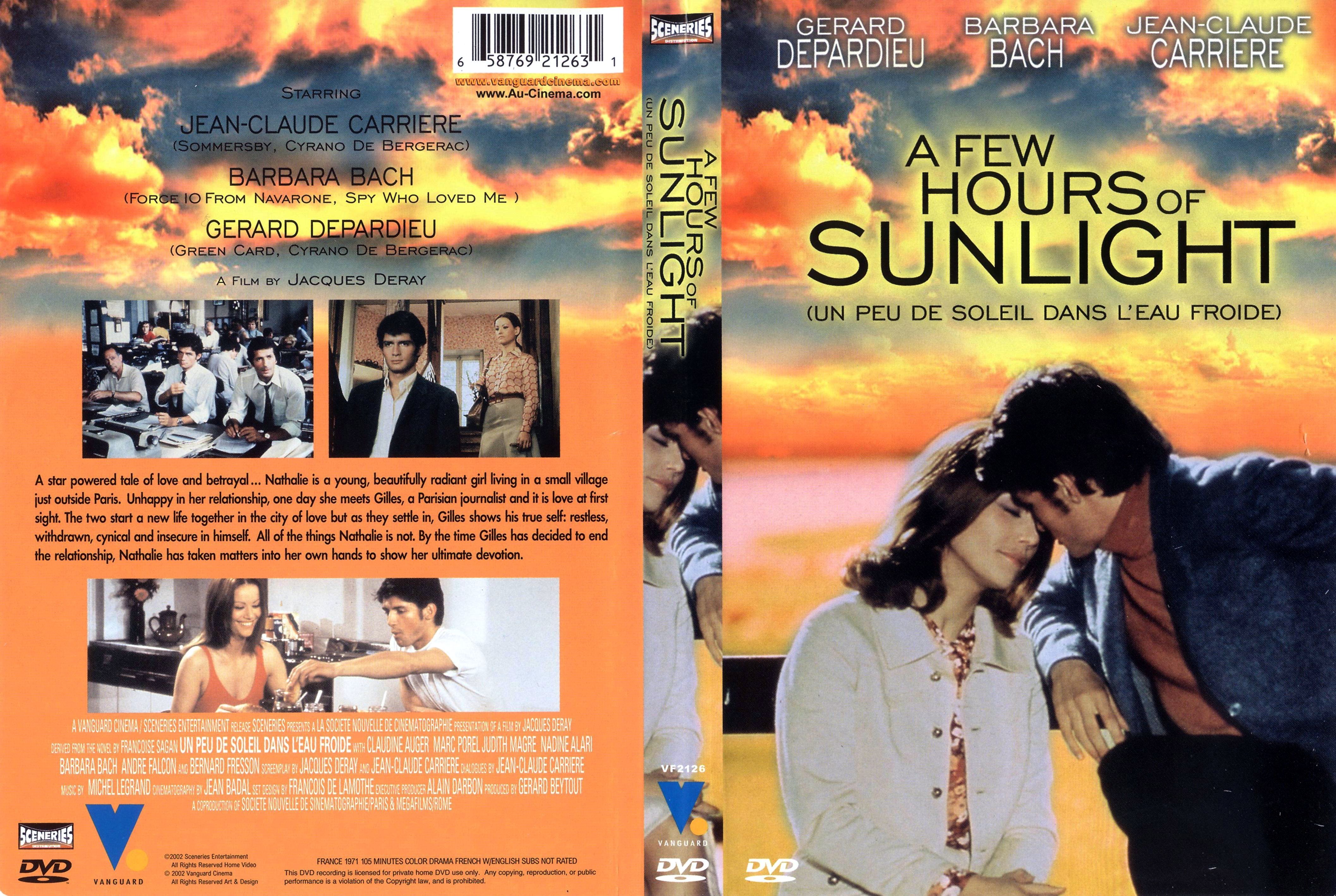 Jaquette DVD Un peu de soleil dans l