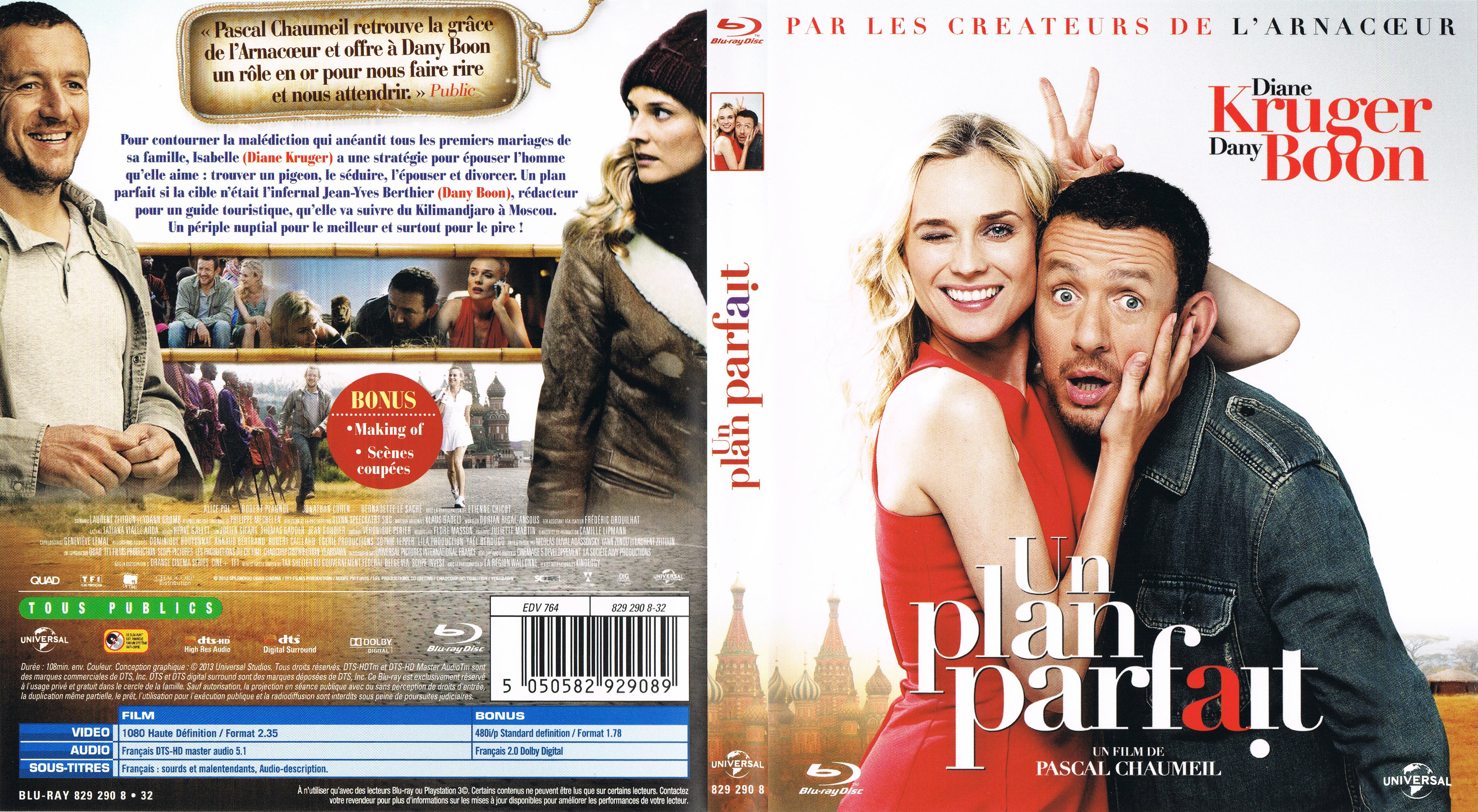 Jaquette DVD Un plan parfait (BLU-RAY)