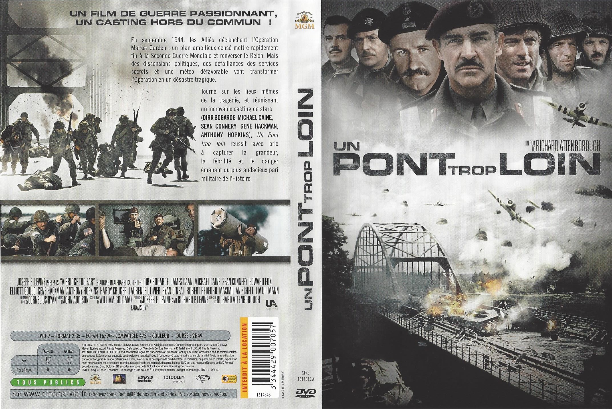 Jaquette DVD Un pont trop loin v5