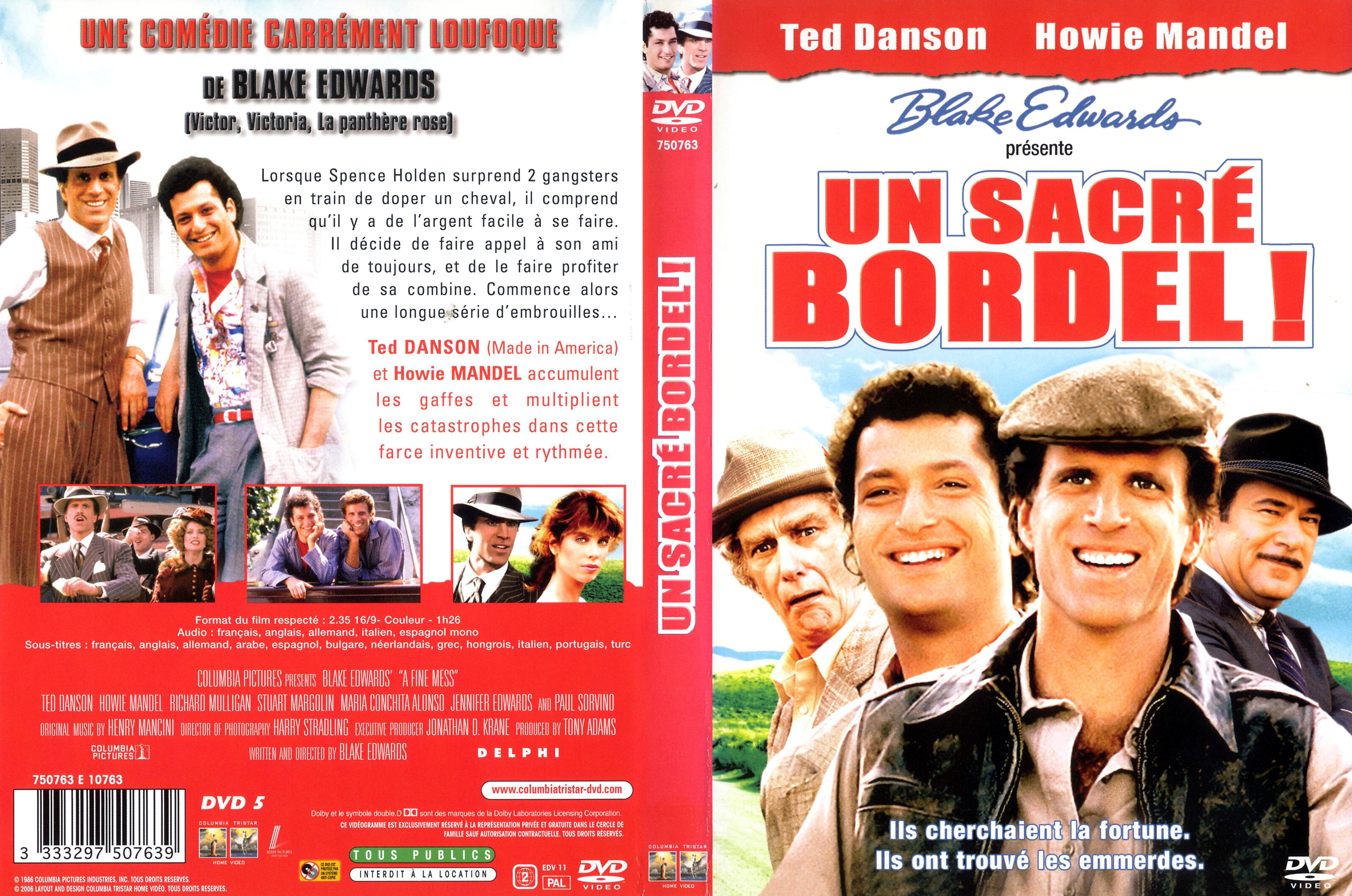 Jaquette DVD Un sacr bordel