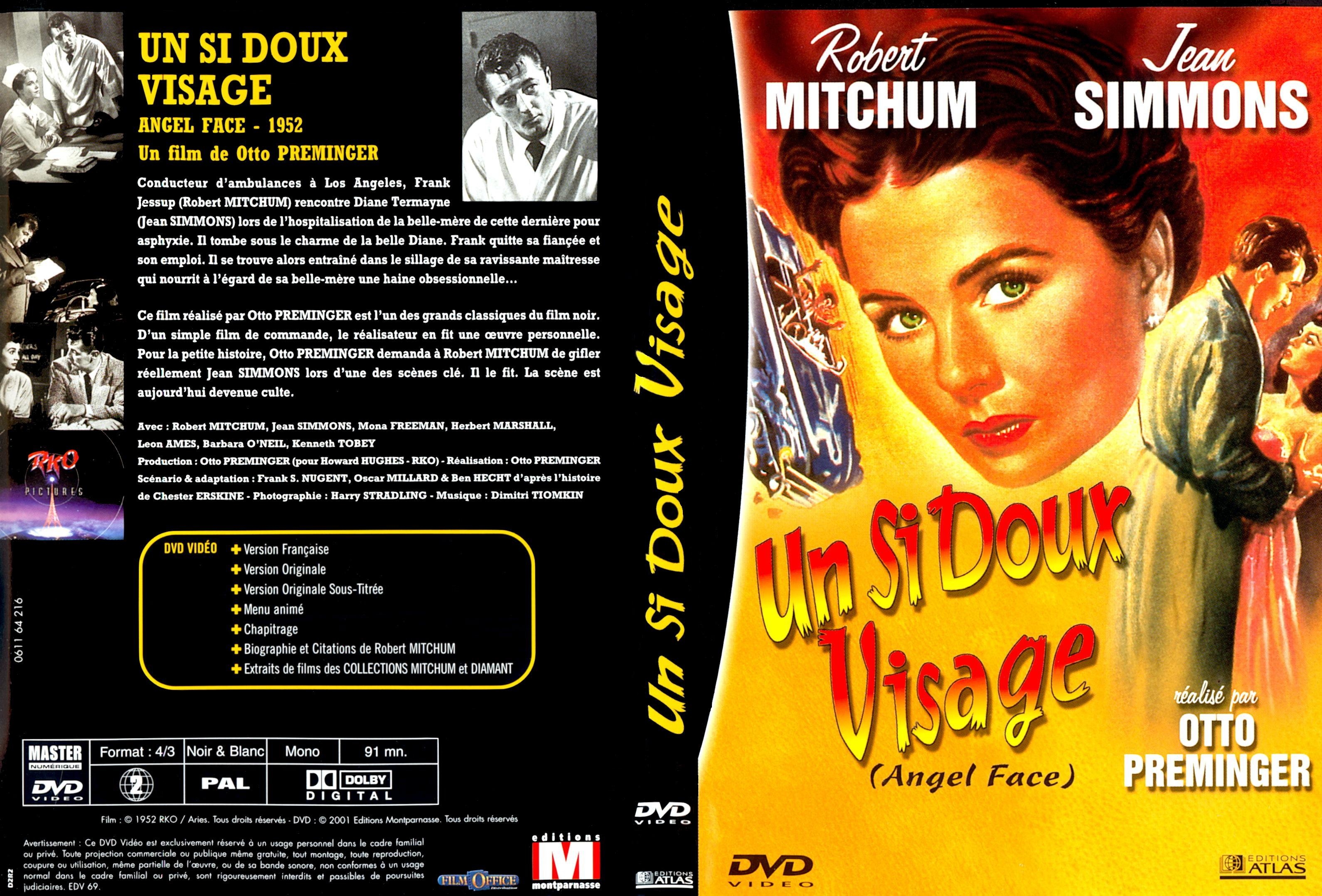 Jaquette DVD Un si doux visage custom