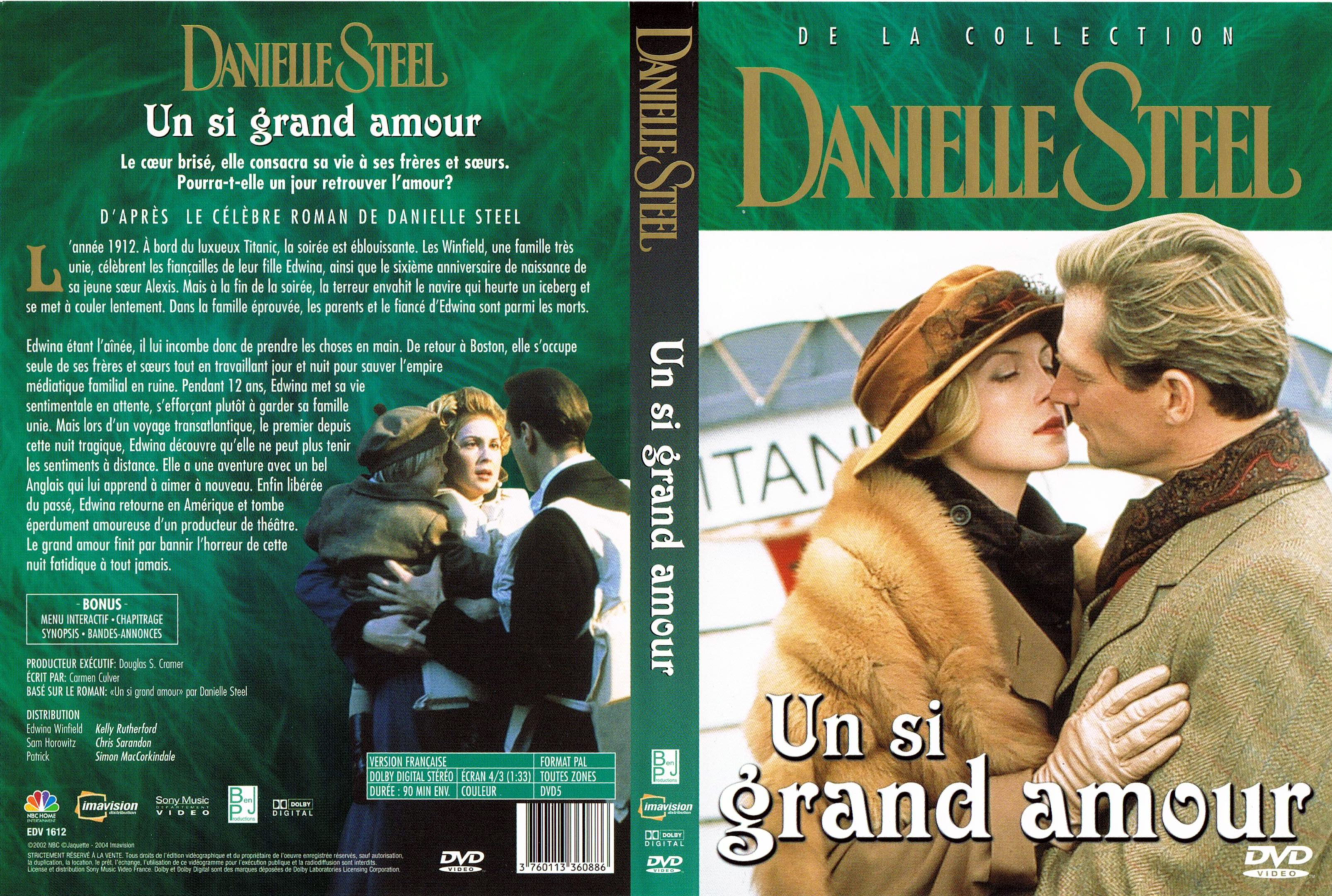 Jaquette DVD Un si grand amour
