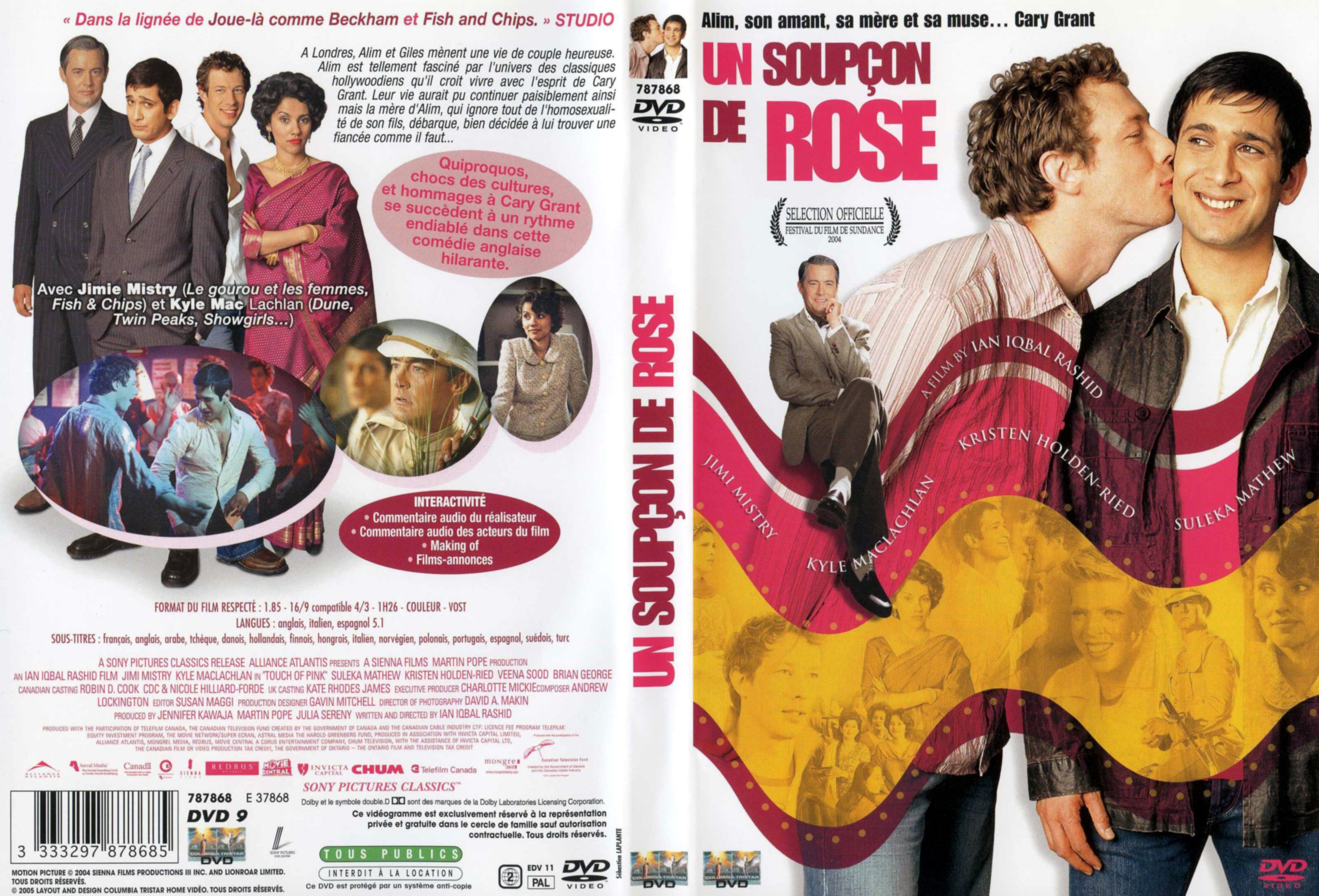 Jaquette DVD Un soupcon de rose