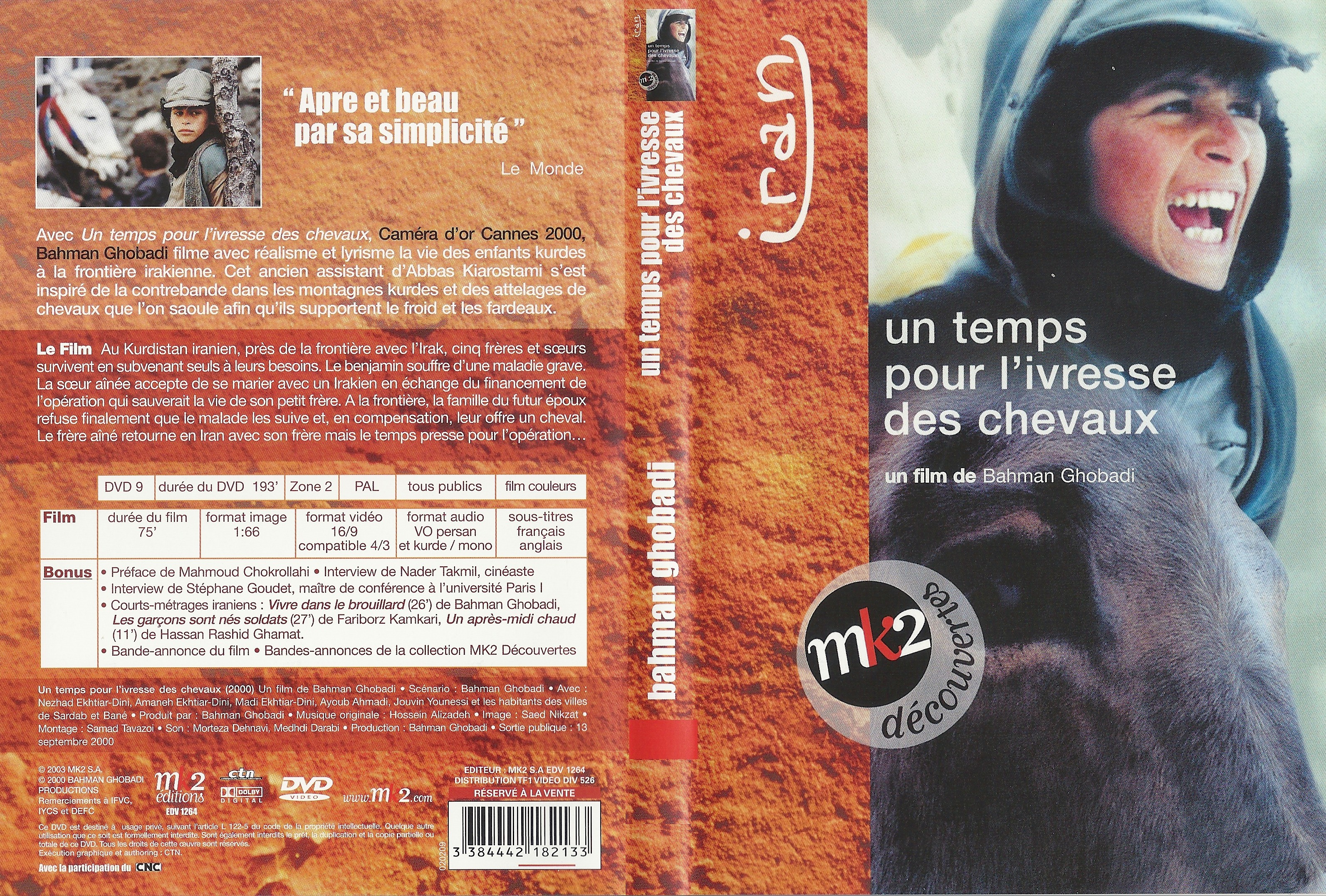 Jaquette DVD Un temps pour l