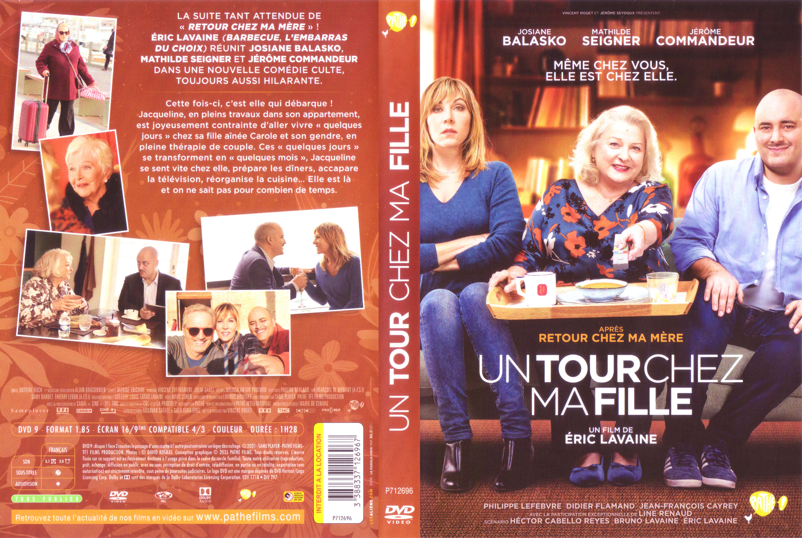 UN TOUR CHEZ MA FILLE + RETOUR CHEZ MA MERE - COFFRET DVD - ESC Editions