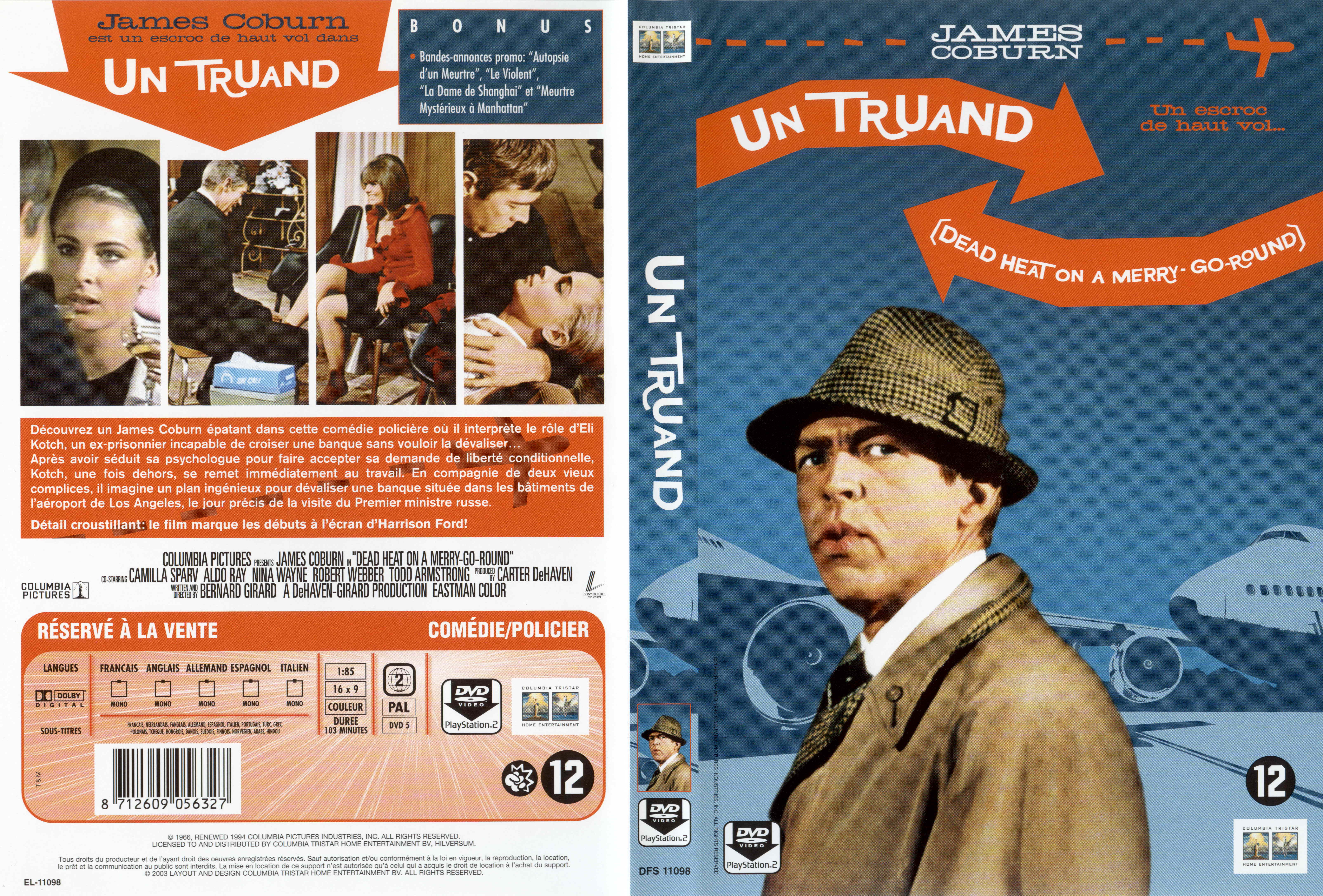 Jaquette DVD Un truand