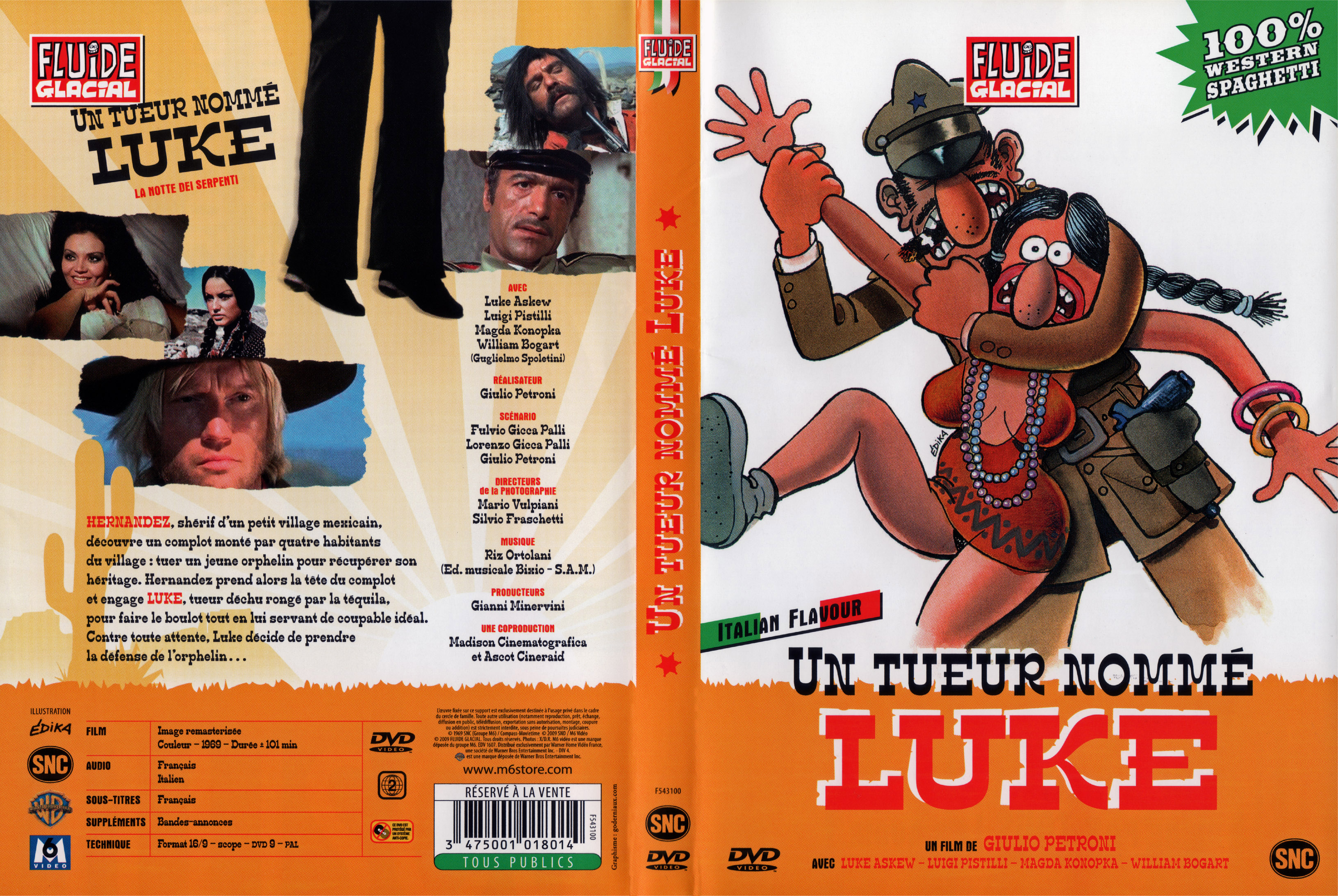 Jaquette DVD Un tueur nomme Luke