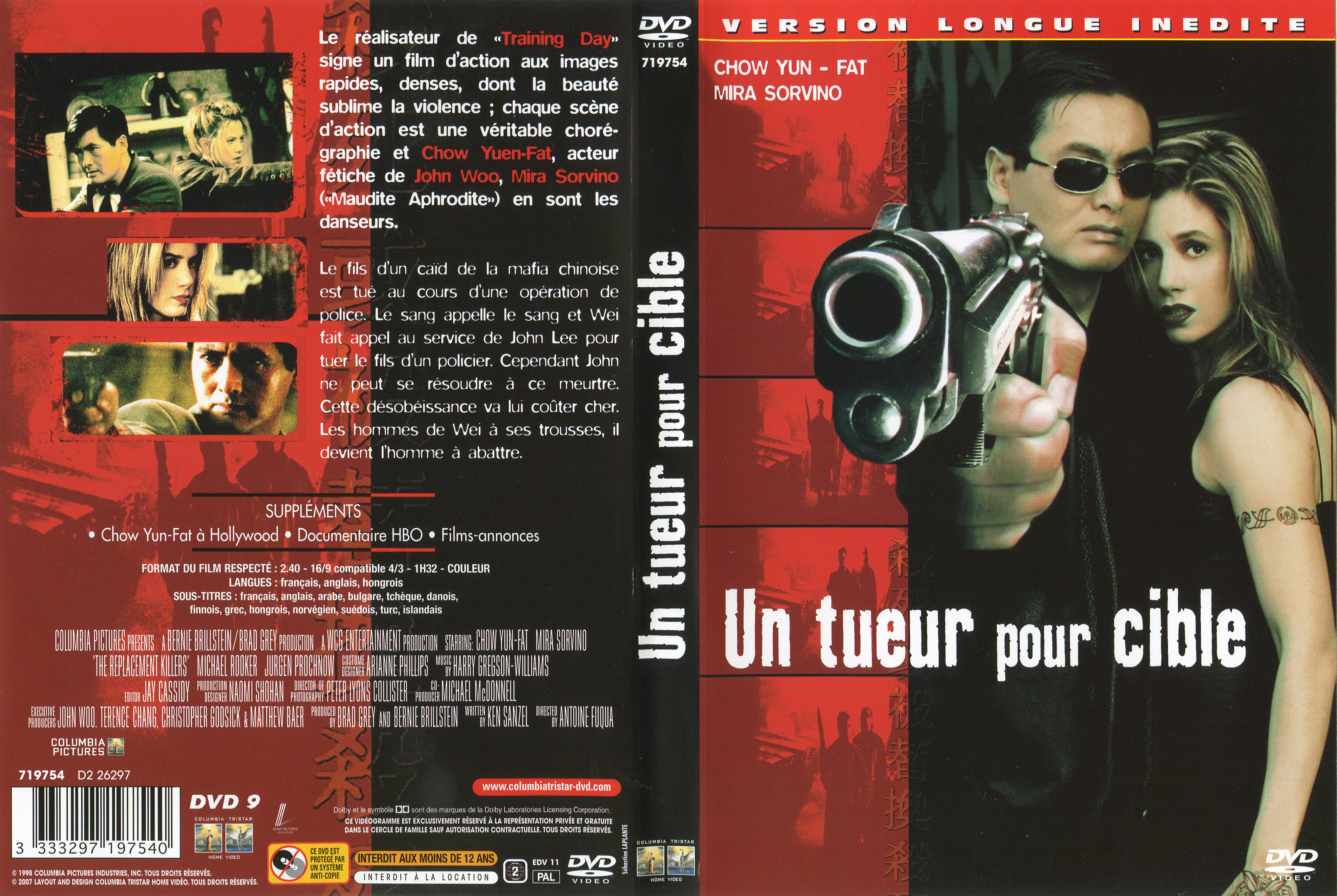 Jaquette DVD Un tueur pour cible