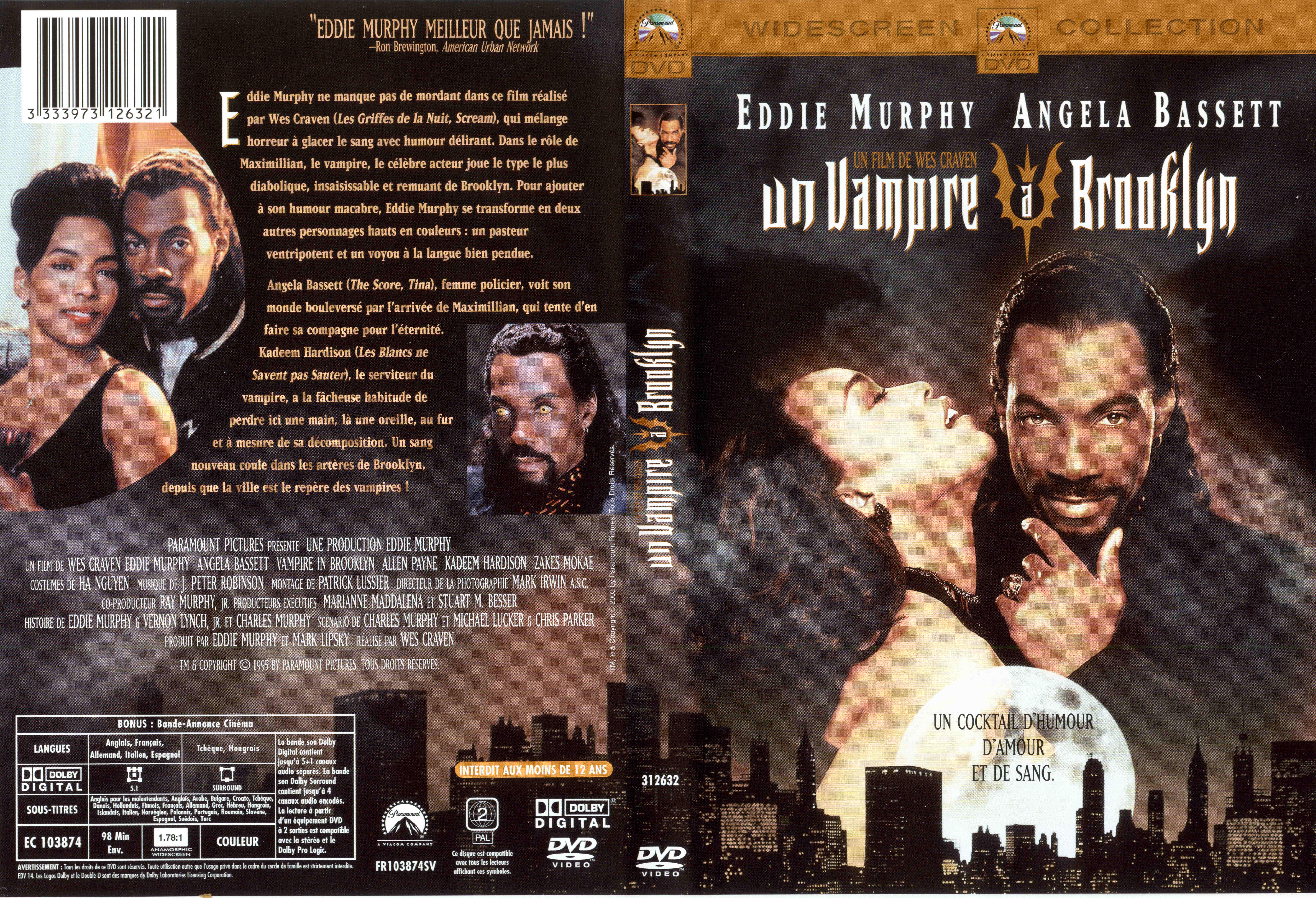 Jaquette DVD Un vampire  Brooklyn