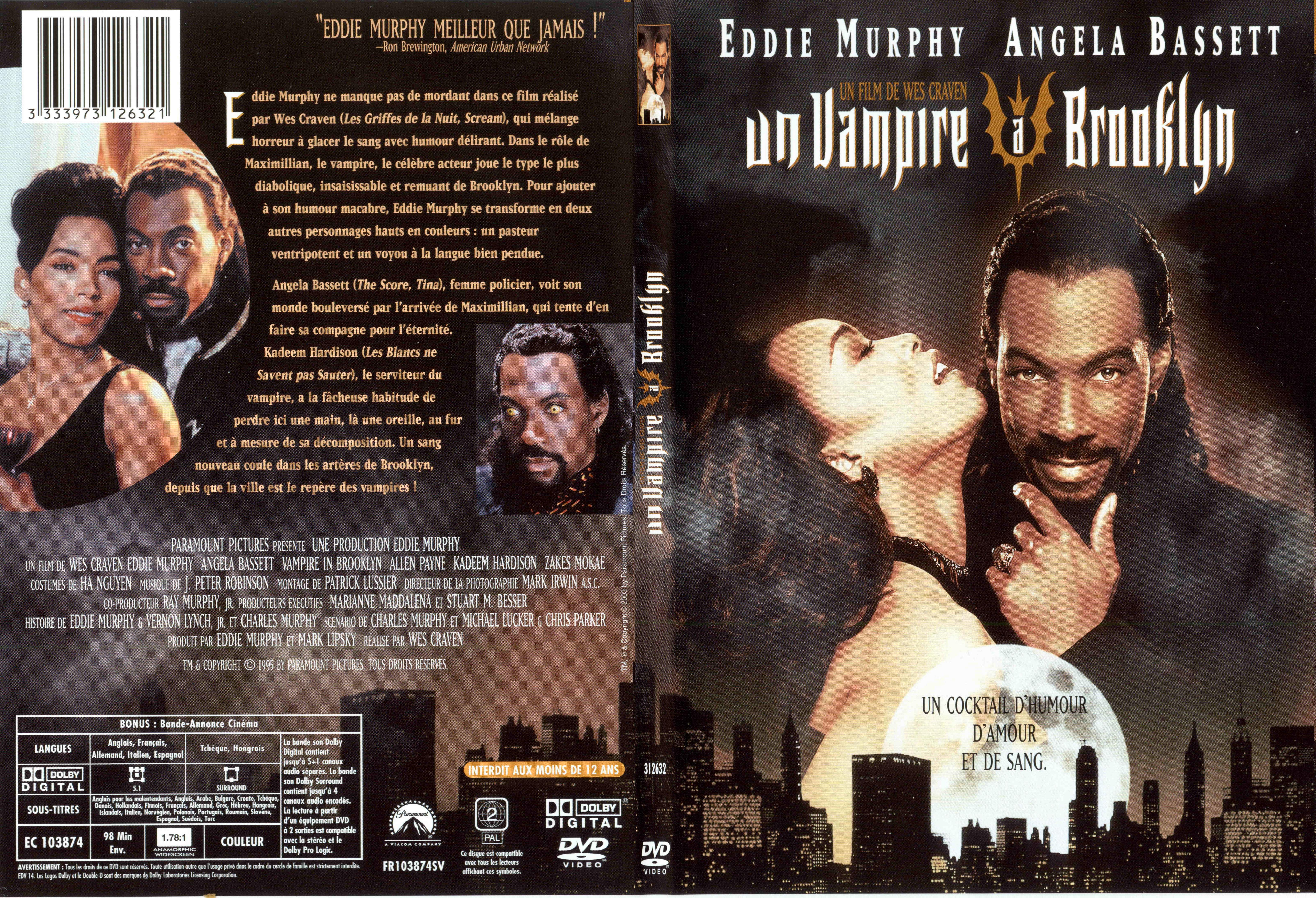 Jaquette DVD Un vampire  Brooklyn - SLIM