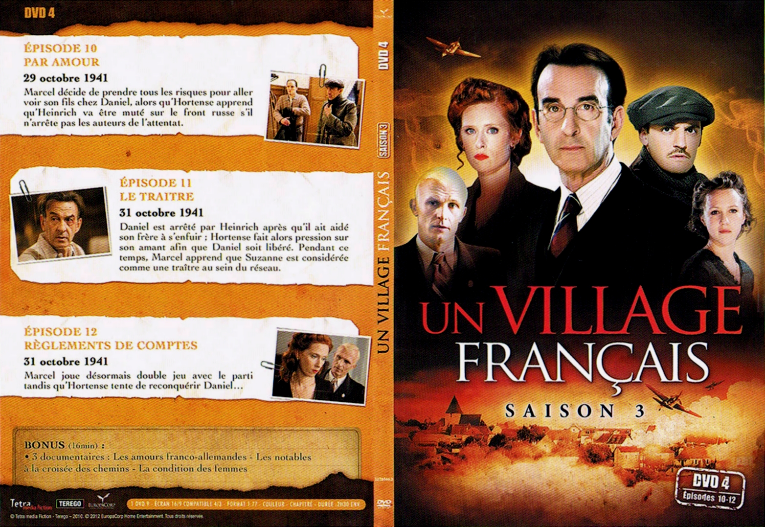 Jaquette DVD Un village francais Saison 3 DVD 3
