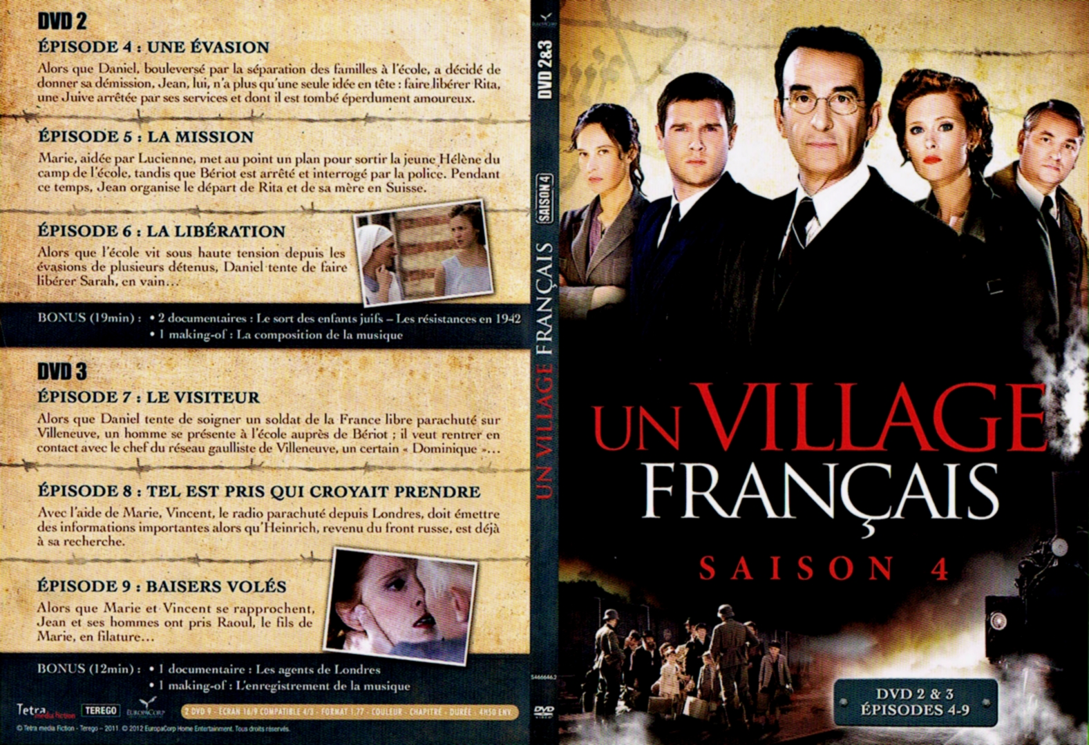 Jaquette DVD Un village francais Saison 4 DVD 2