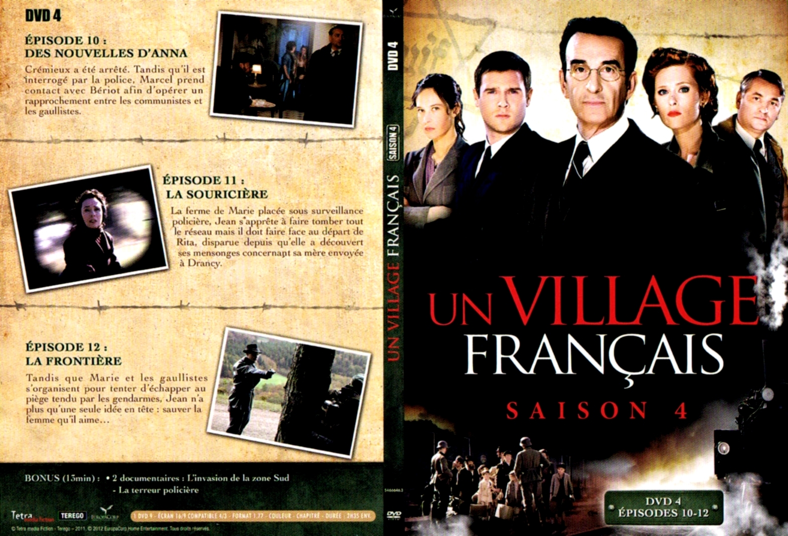 Jaquette DVD Un village francais Saison 4 DVD 3