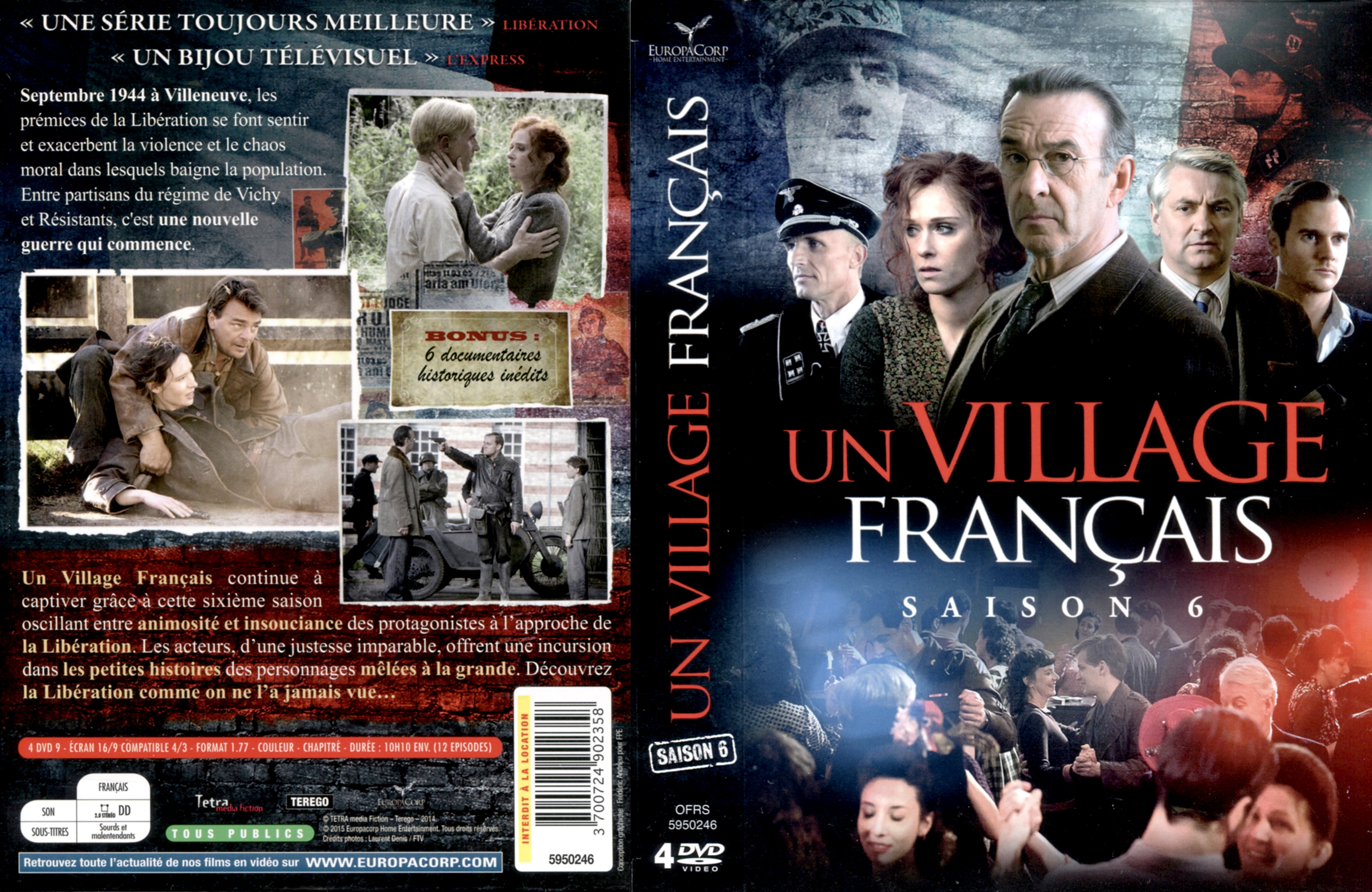 Jaquette DVD Un village francais Saison 6