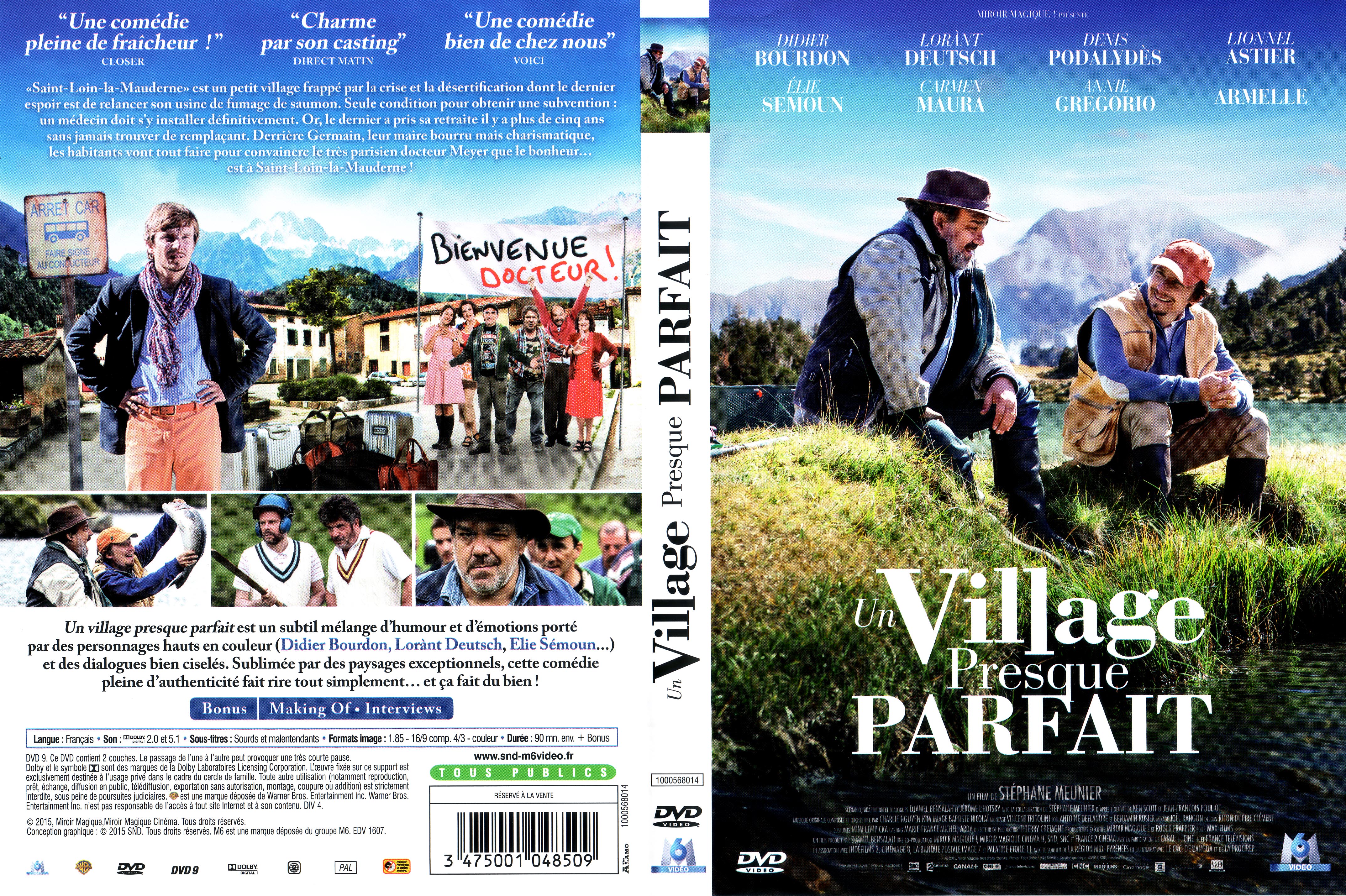 Jaquette DVD Un village presque parfait