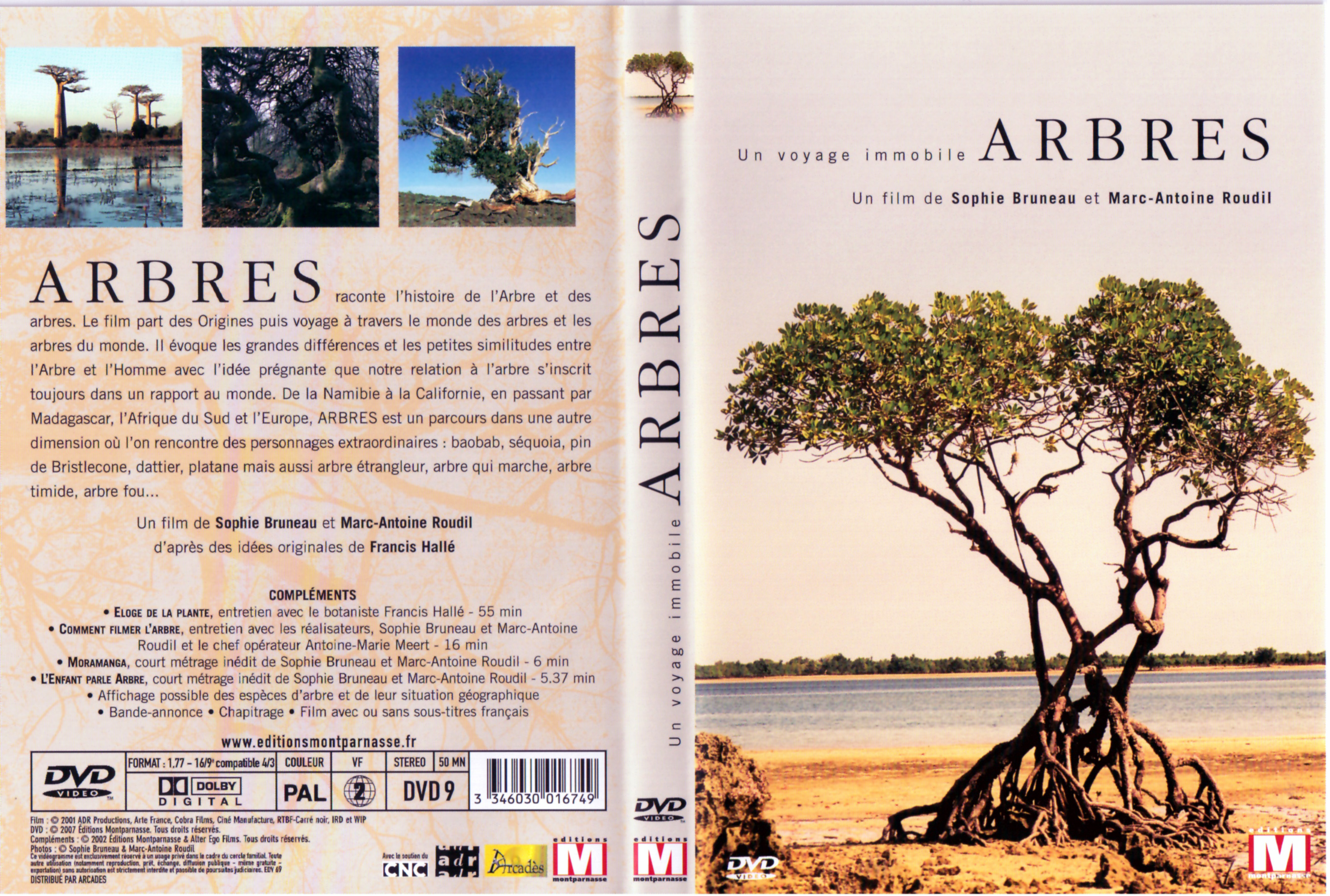 Jaquette DVD Un voyage immobile Arbres