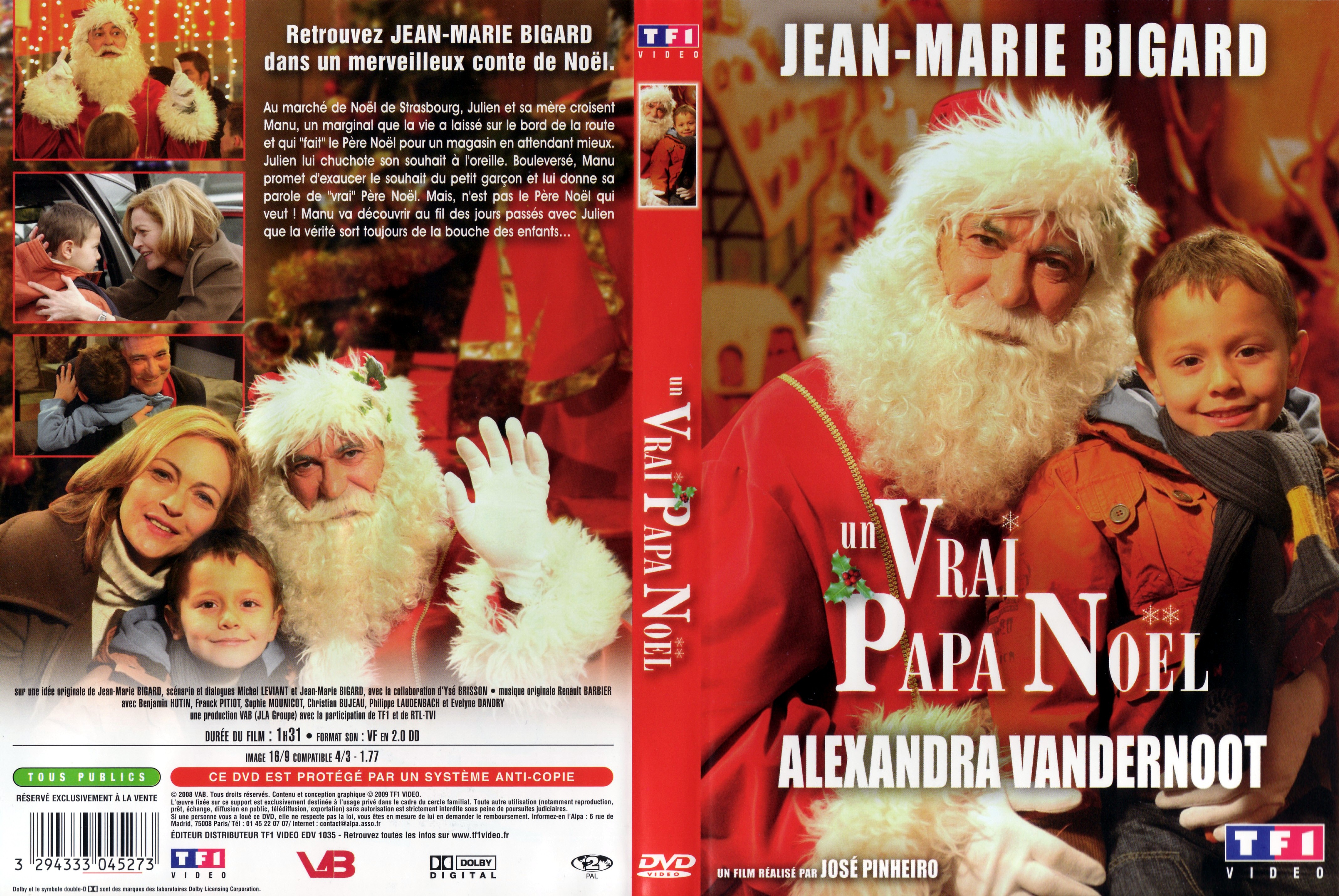 Jaquette DVD Un vrai papa noel