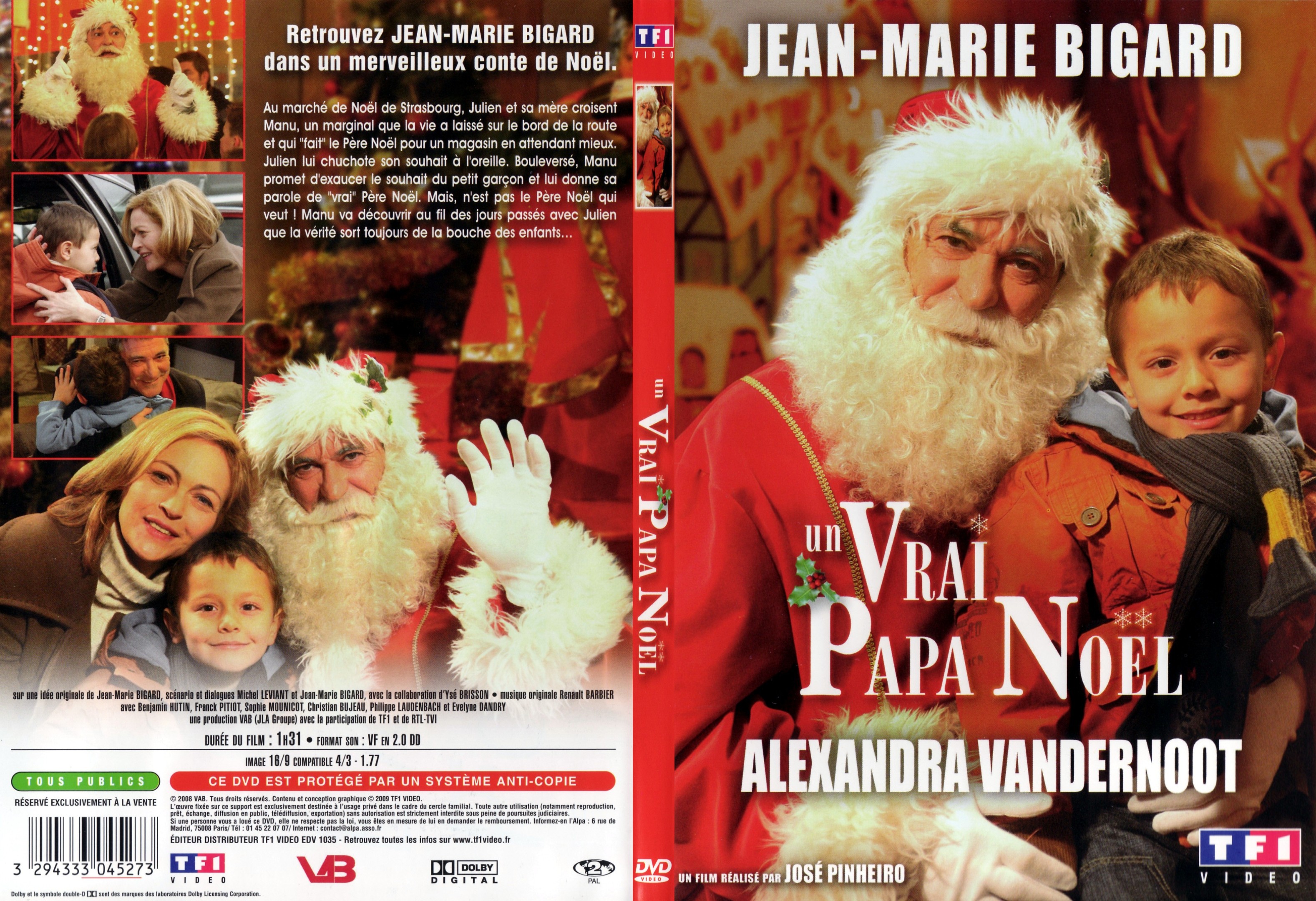Jaquette DVD Un vrai papa noel - SLIM