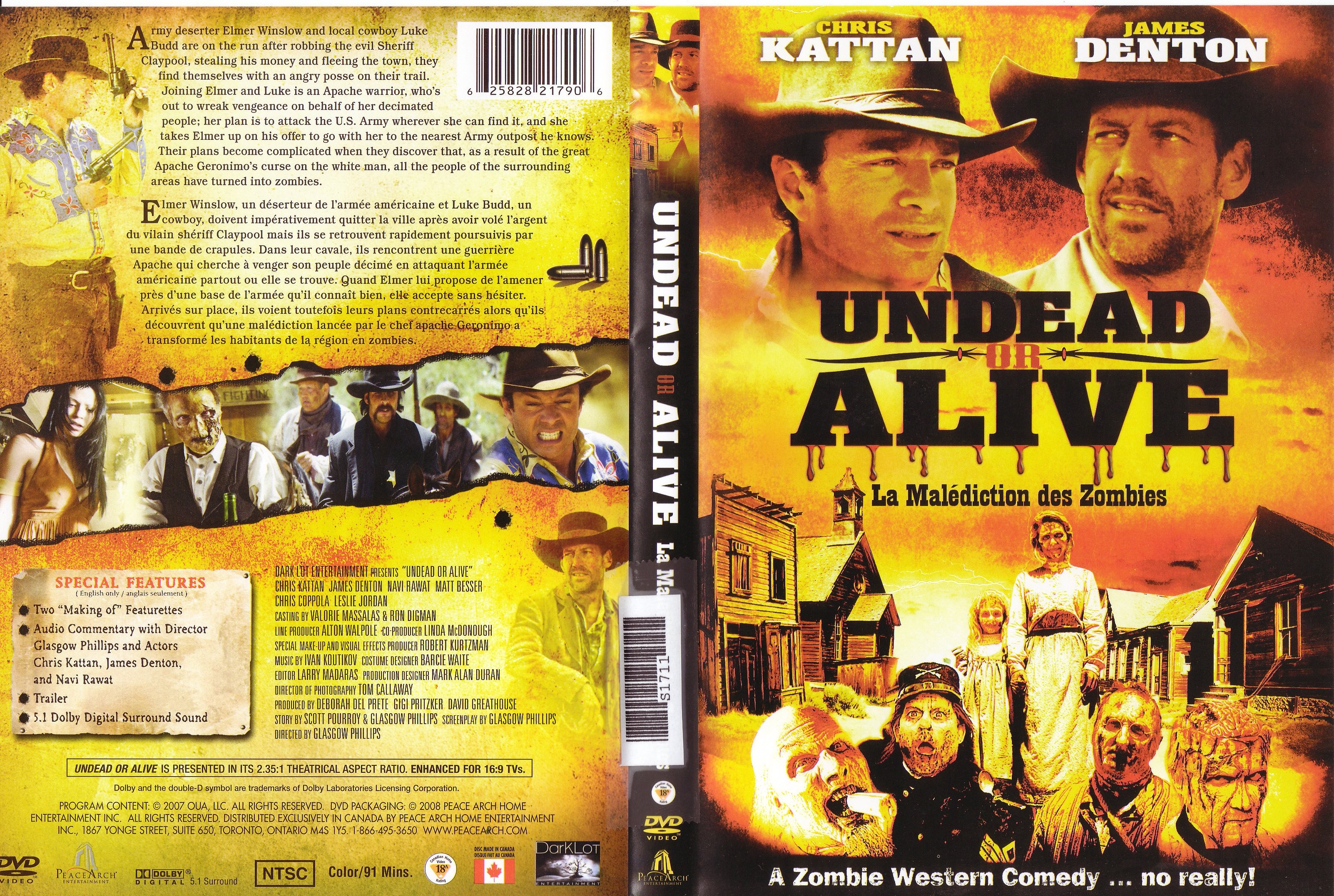 Jaquette DVD Undead or alive