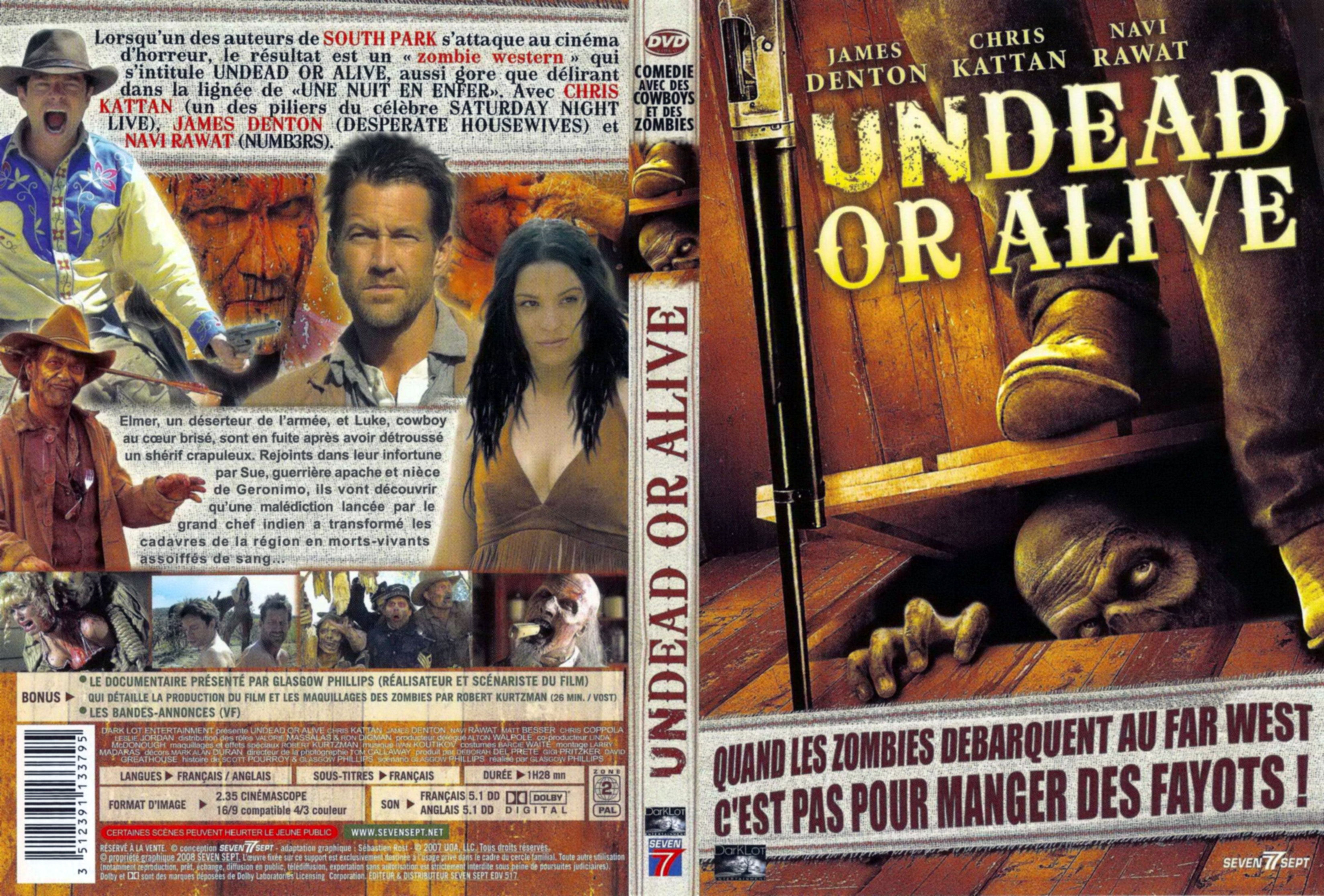 Jaquette DVD Undead or alive v2