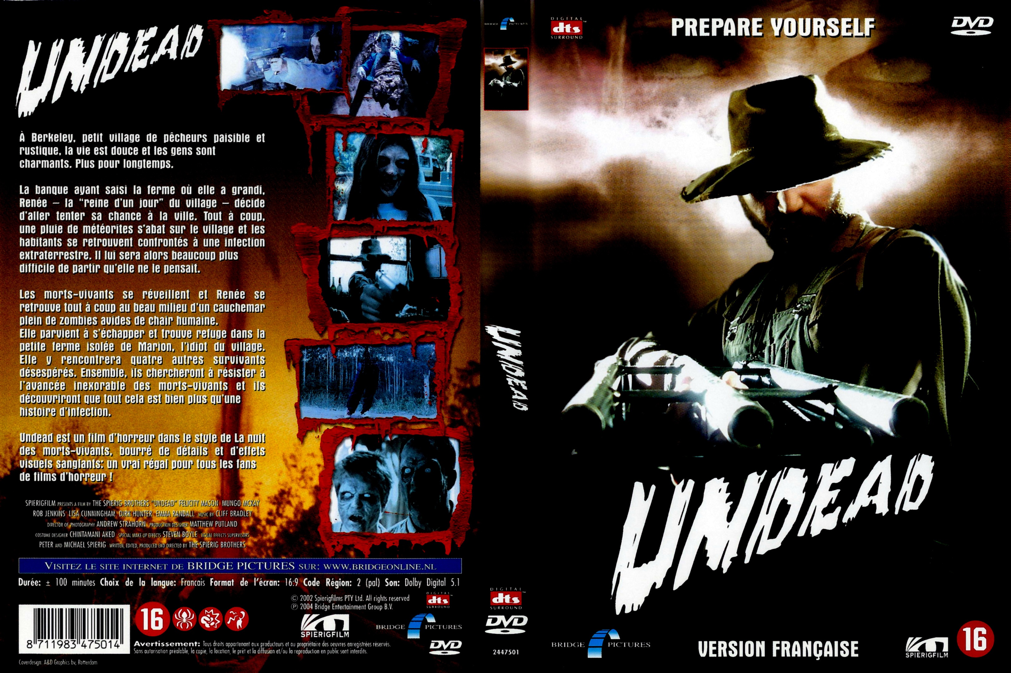 Jaquette DVD Undead v2