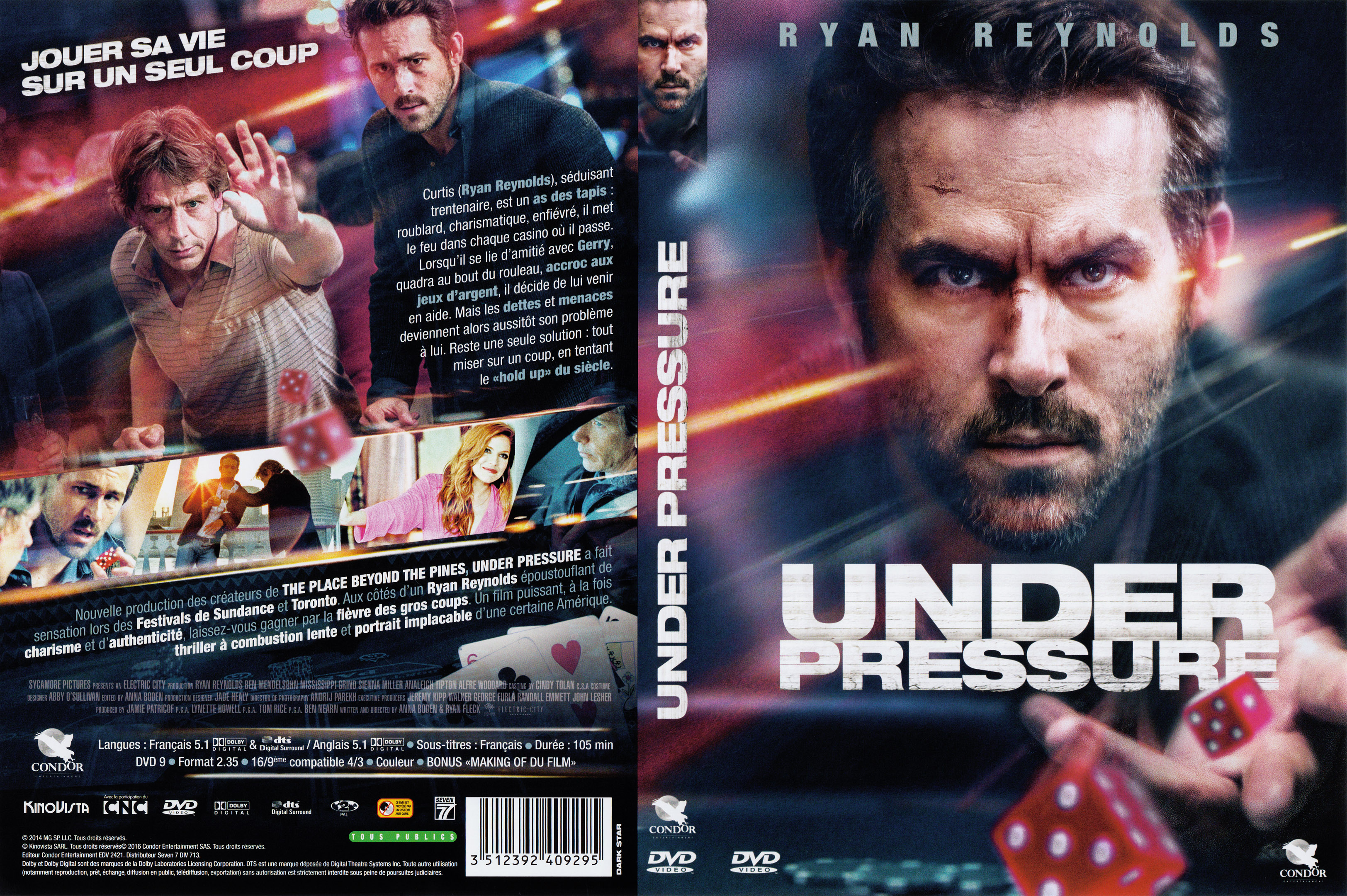 Jaquette DVD Under pressure